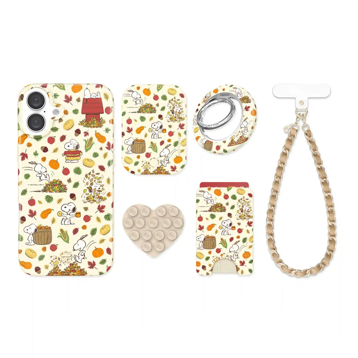 Snoopy Autumn Leaves iPhone Bundle Set