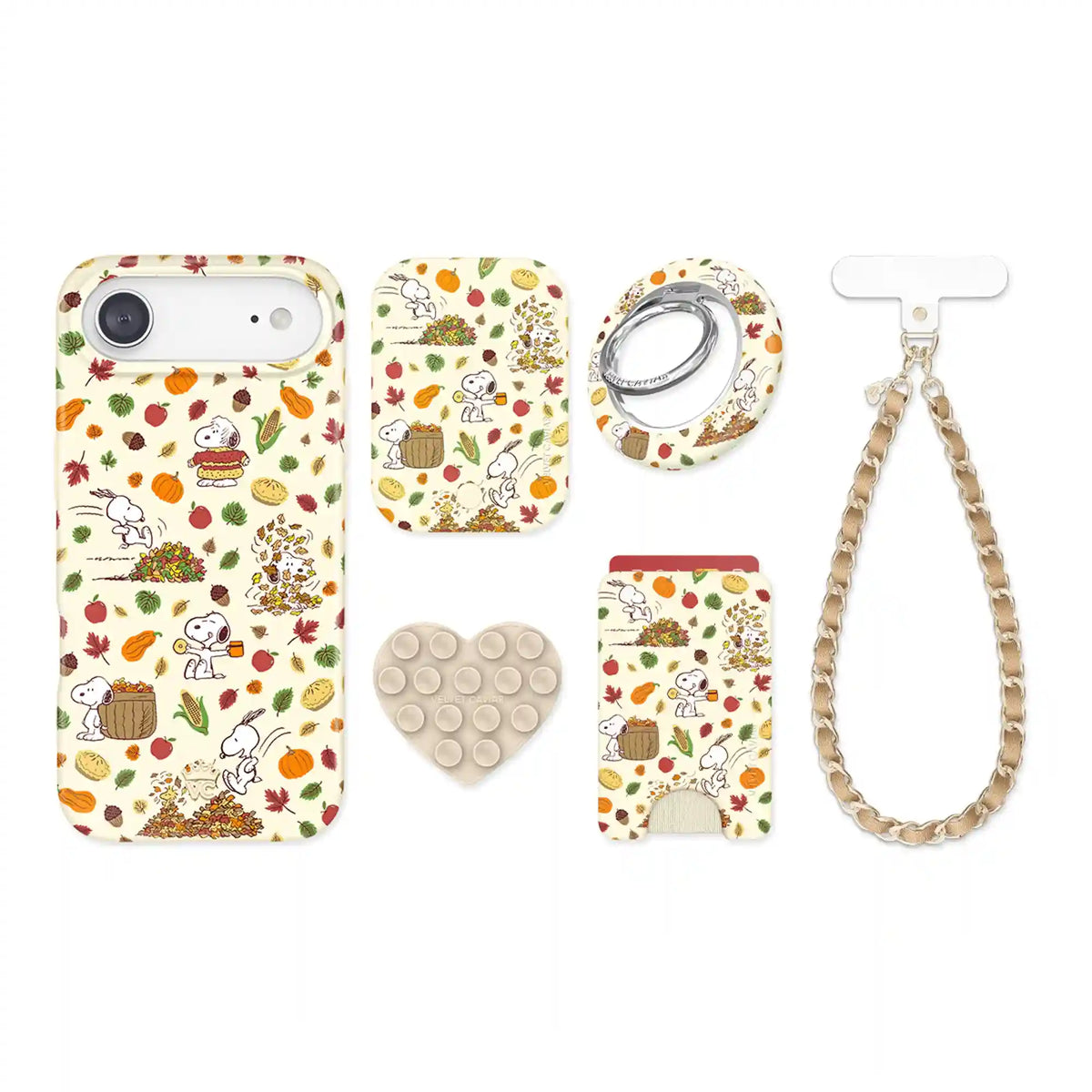 Snoopy Autumn Leaves iPhone Bundle Set