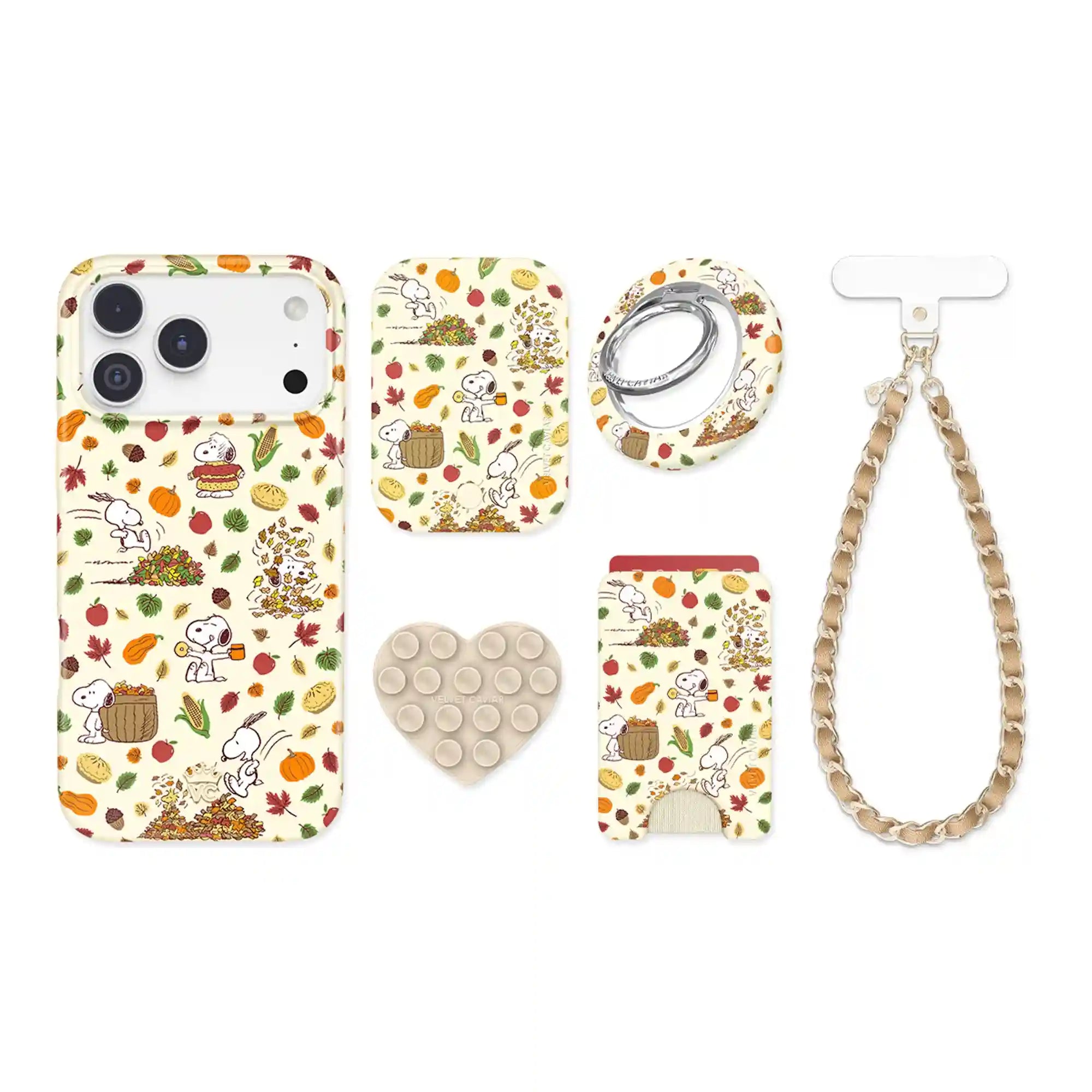 Snoopy Autumn Leaves iPhone Bundle Set