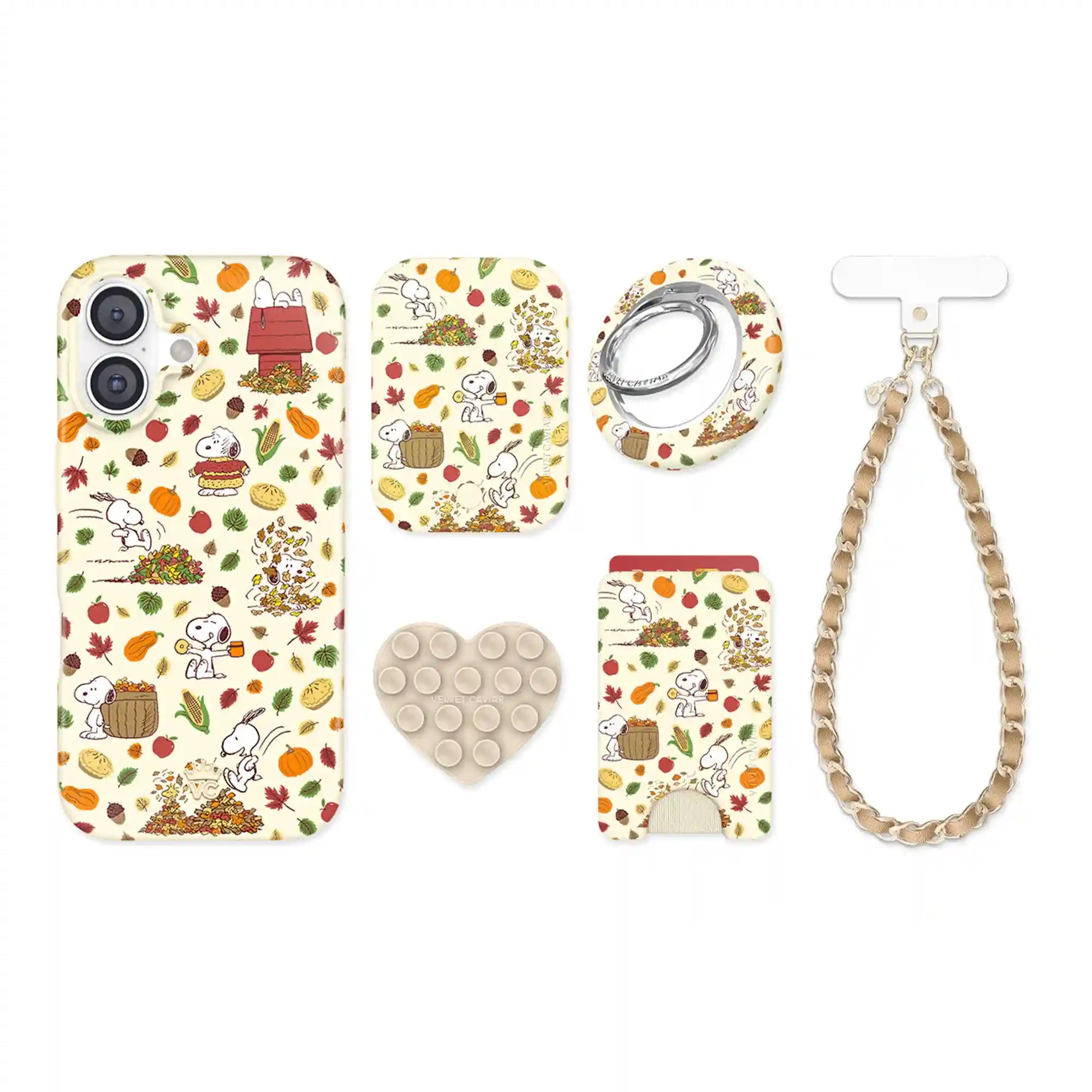 Snoopy Autumn Leaves iPhone Bundle Set