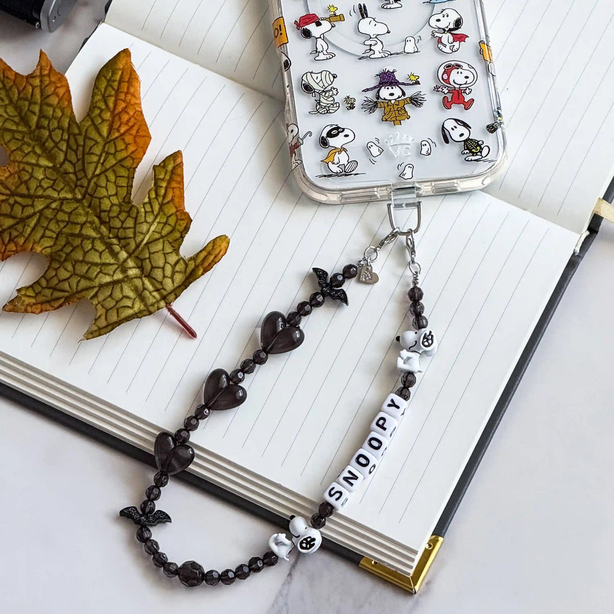 Snoopy Spooky Phone Charm 