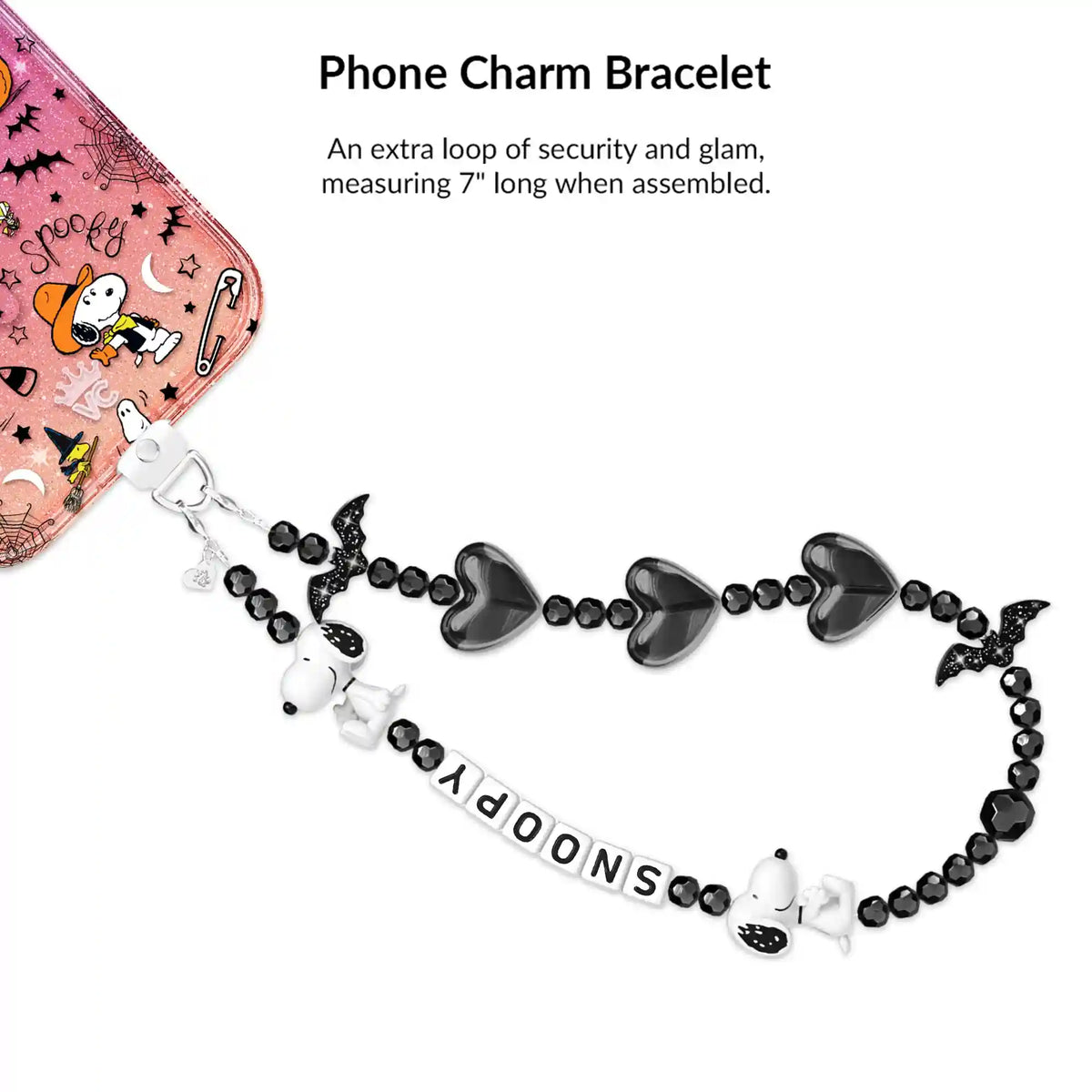 Snoopy Spooky Glitter iPhone Bundle Set