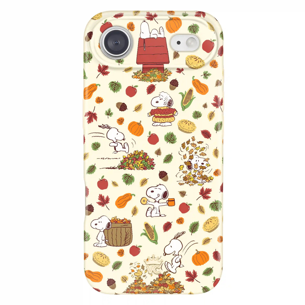 Snoopy Autumn Leaves iPhone Case