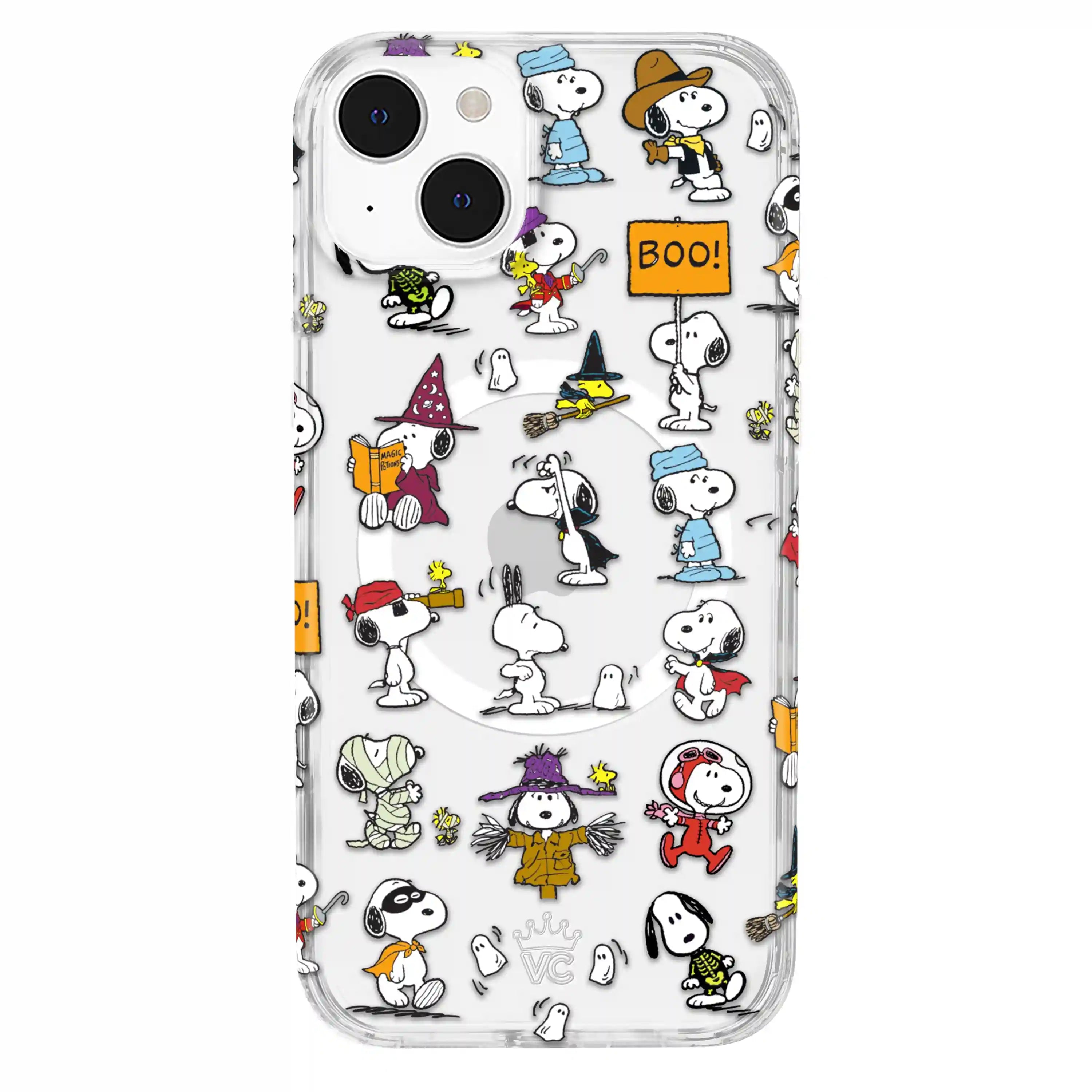 Snoopy Spooky Moods iPhone Case