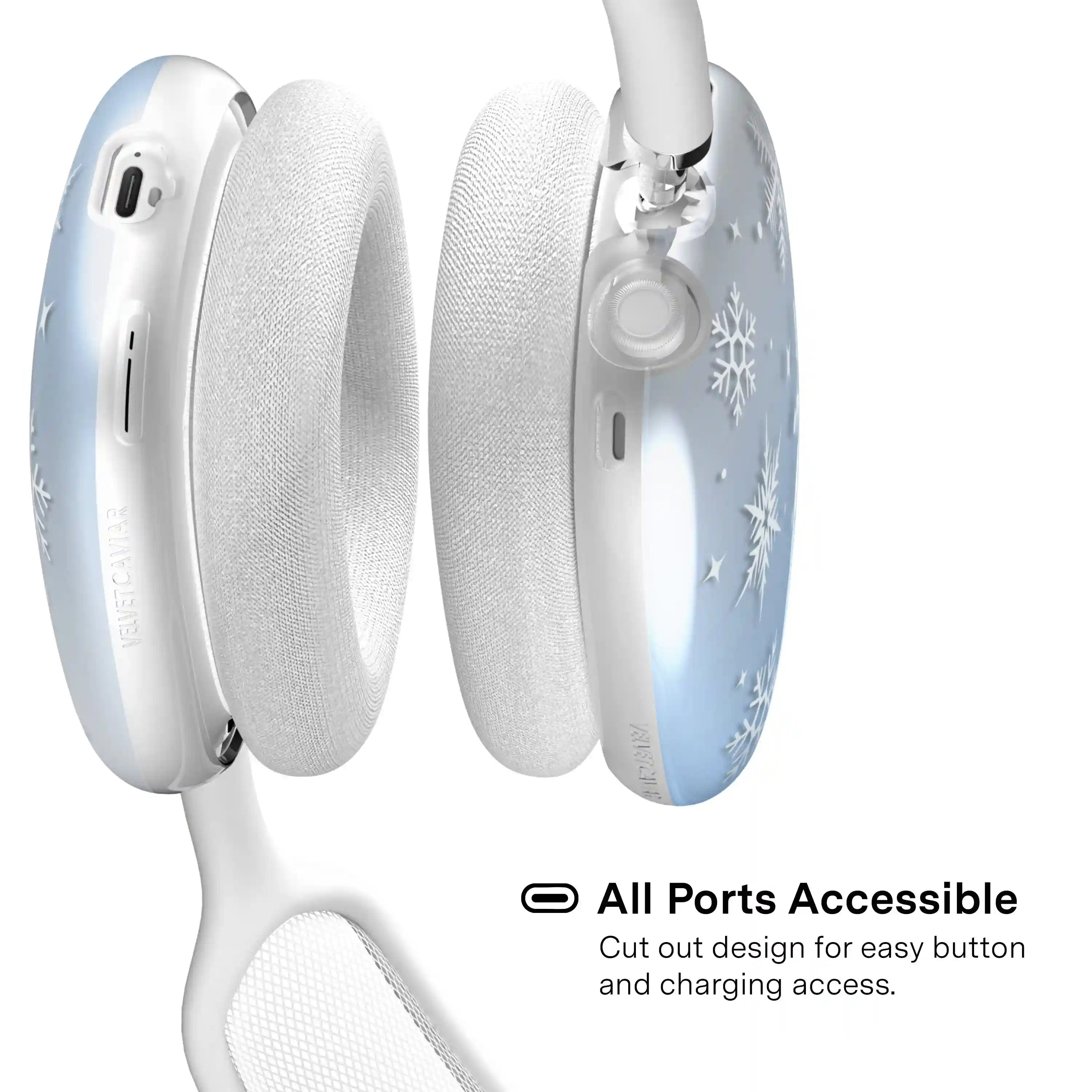 Snow Angel Glitter AirPod Max Case