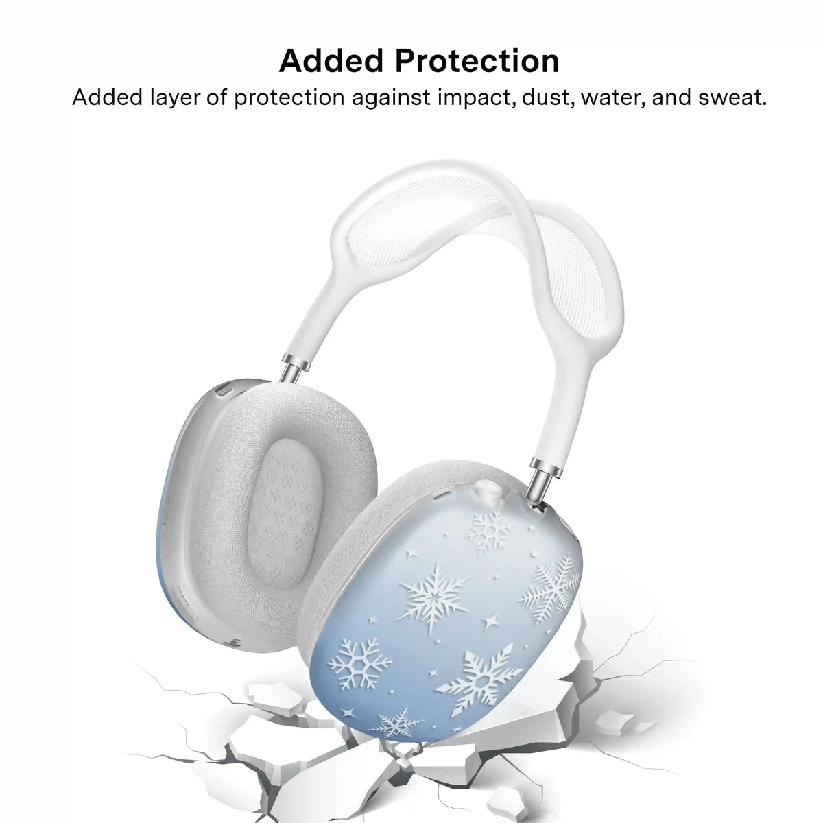 Snow Angel Glitter AirPod Max Case