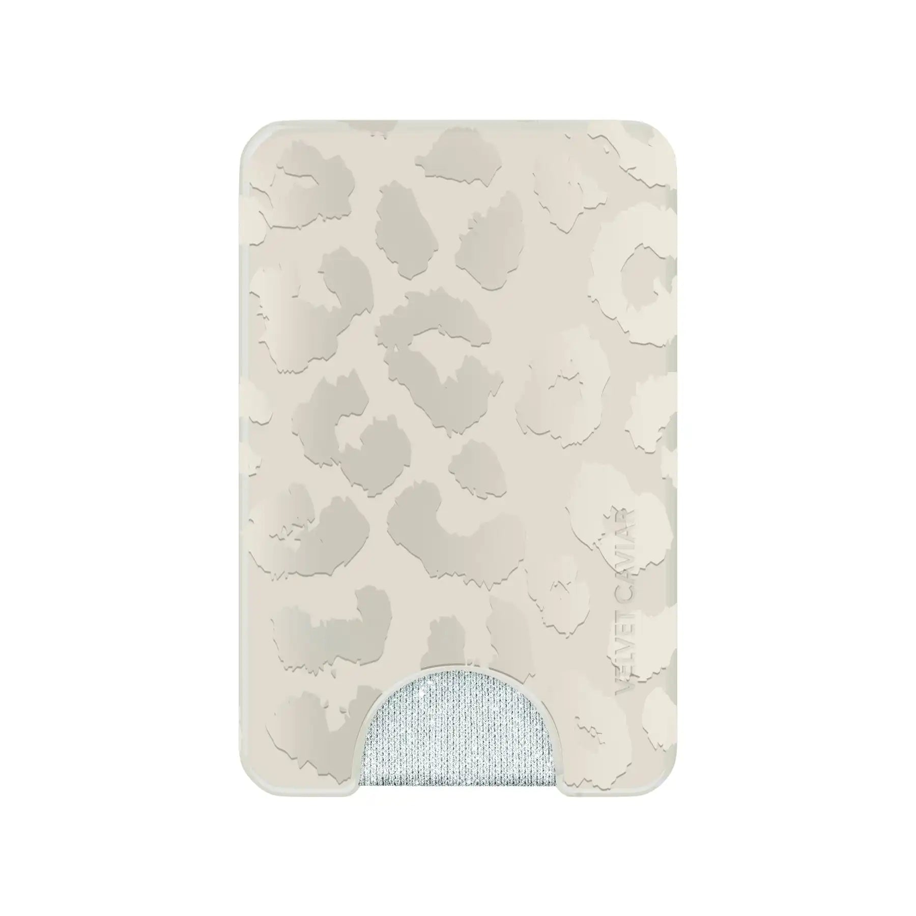Stone Leopard MagSafe Wallet