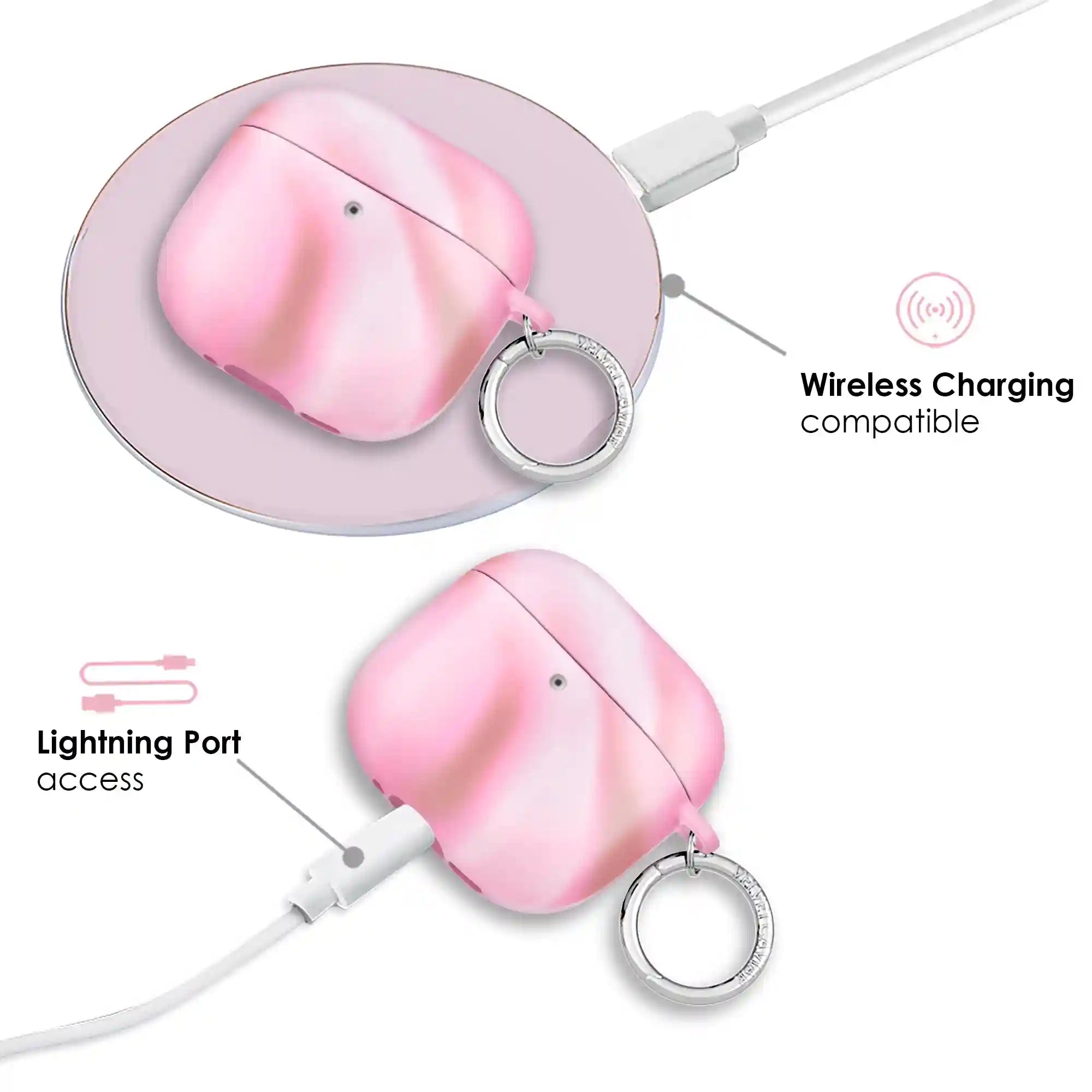 Strawberry Swirl AirPod Case
