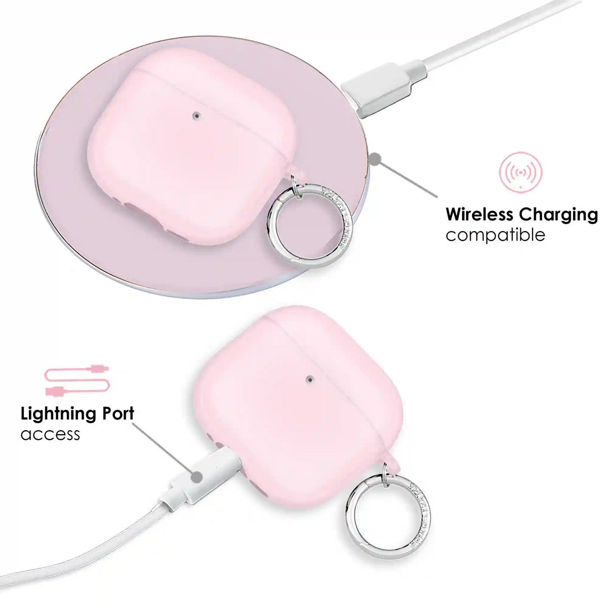 Strawberry Milk Jelly AirPod Case