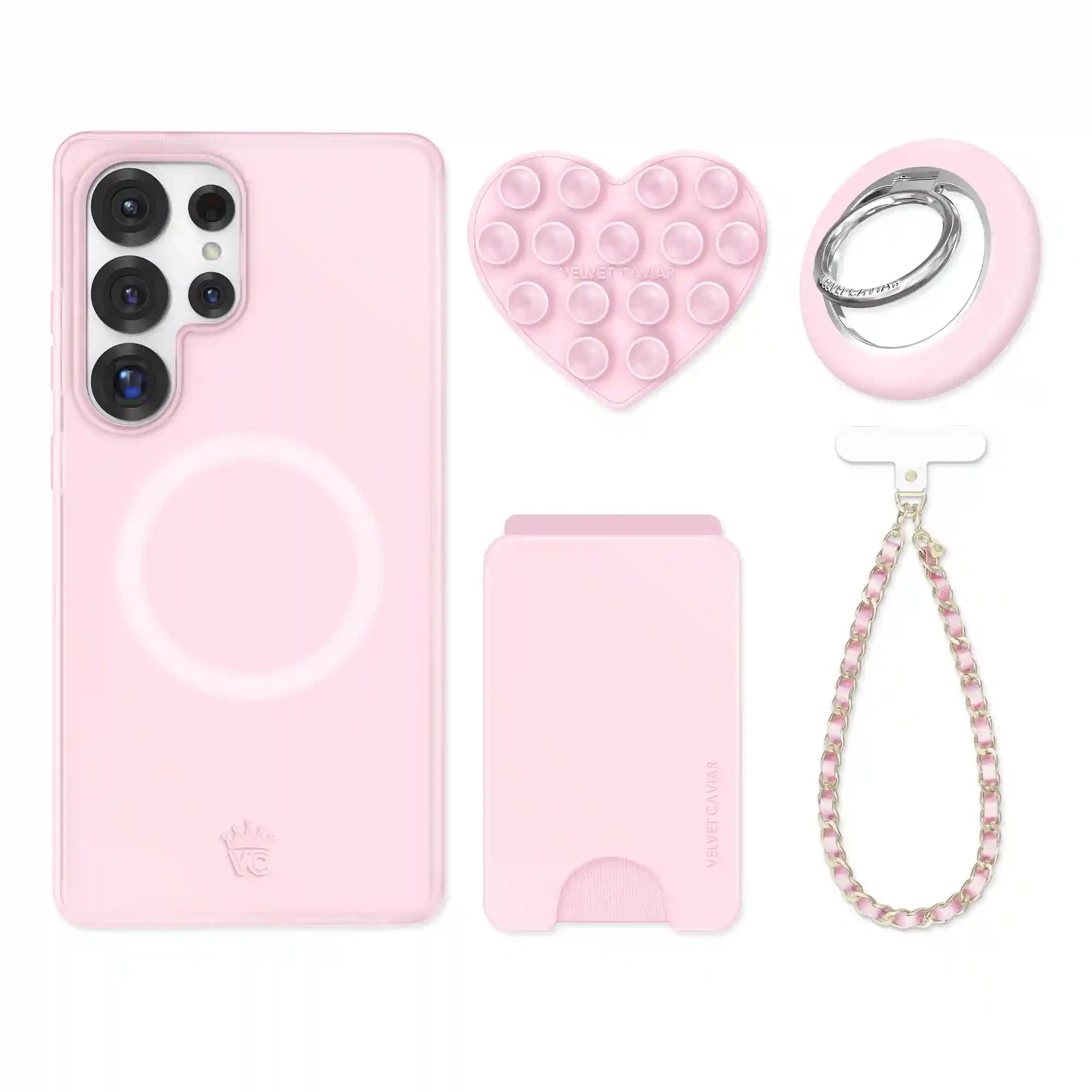 Strawberry Milk Jelly Samsung Bundle Set