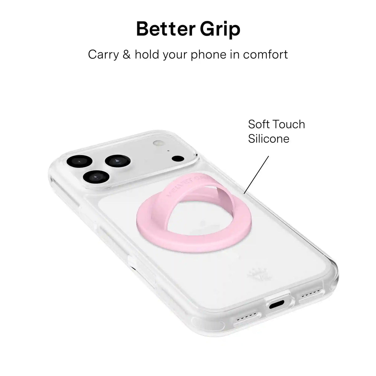 Strawberry Milk MagSafe Grip Loop