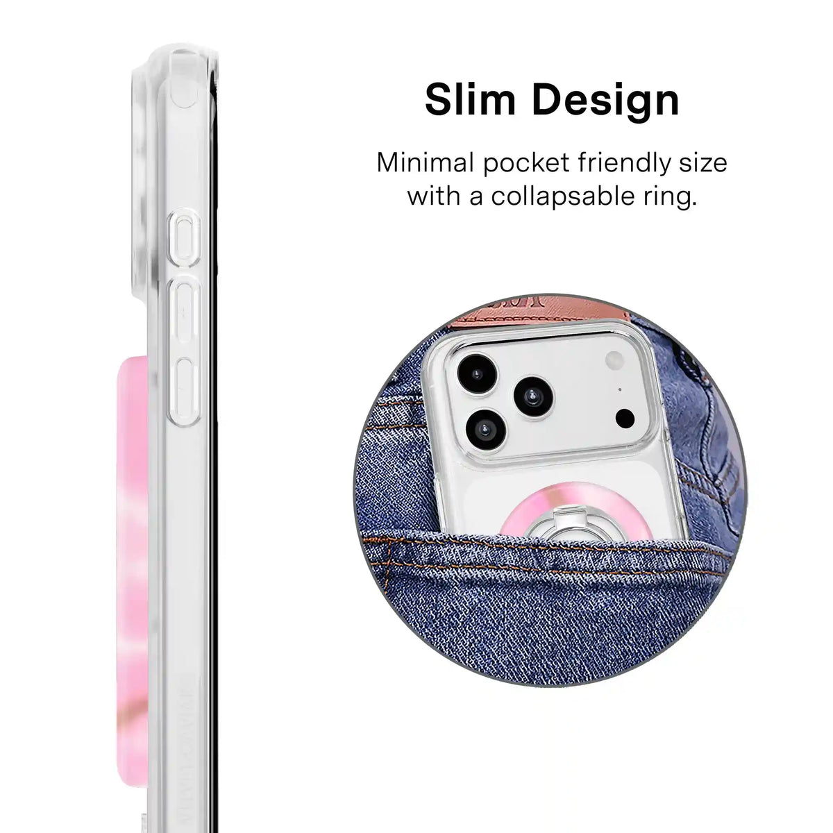 Strawberry Swirl MagSafe Grip Ring