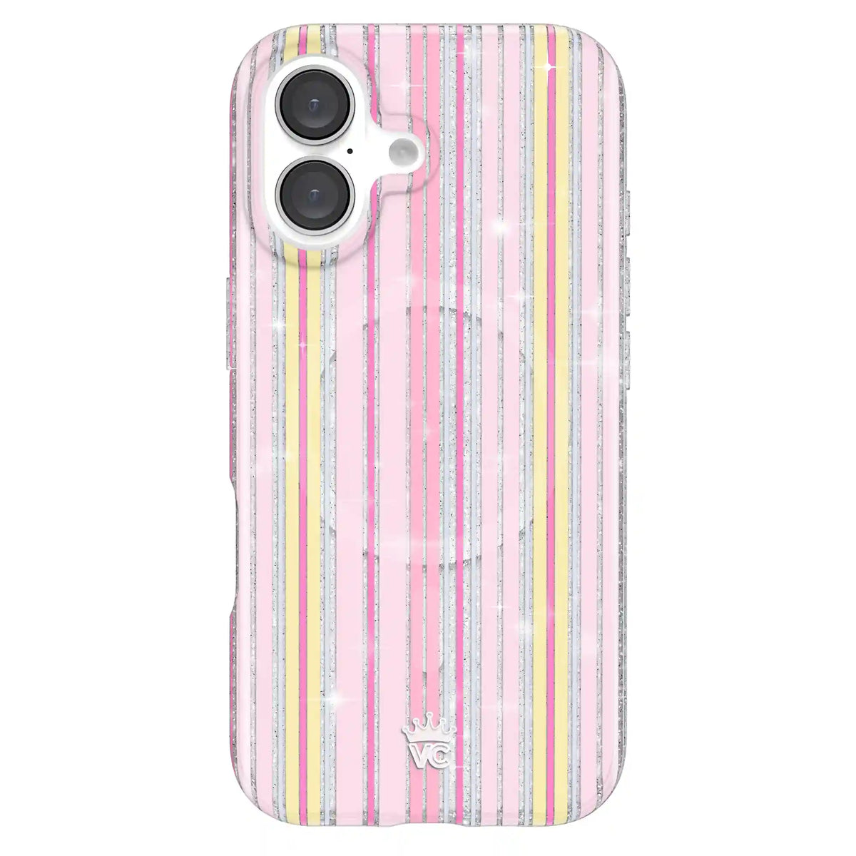 Sunkissed Stripes Glitter iPhone Case