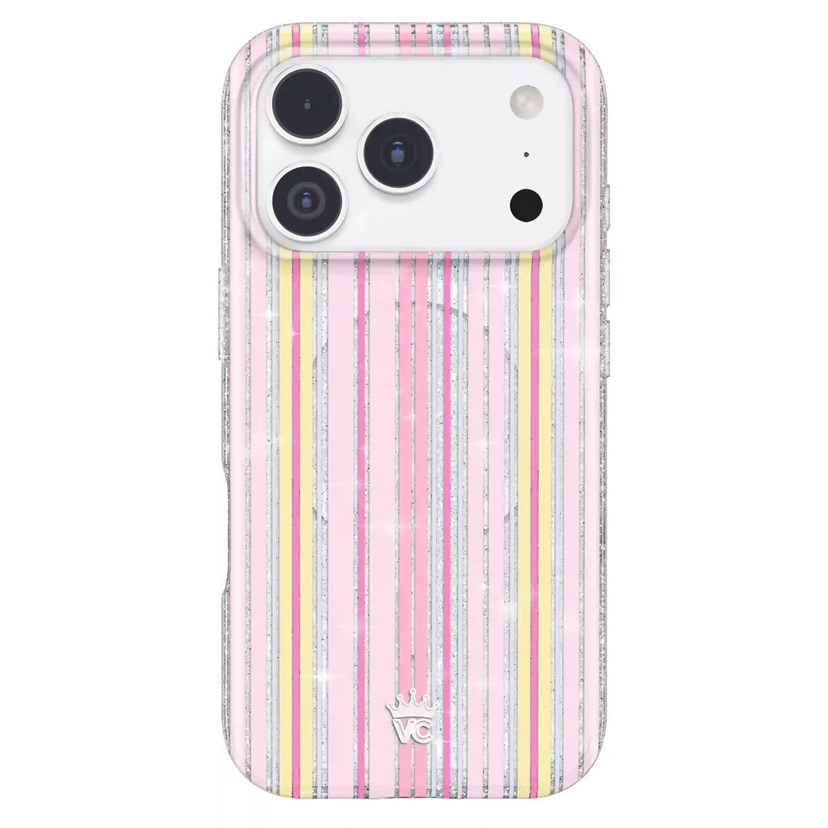 Sunkissed Stripes Glitter iPhone Case
