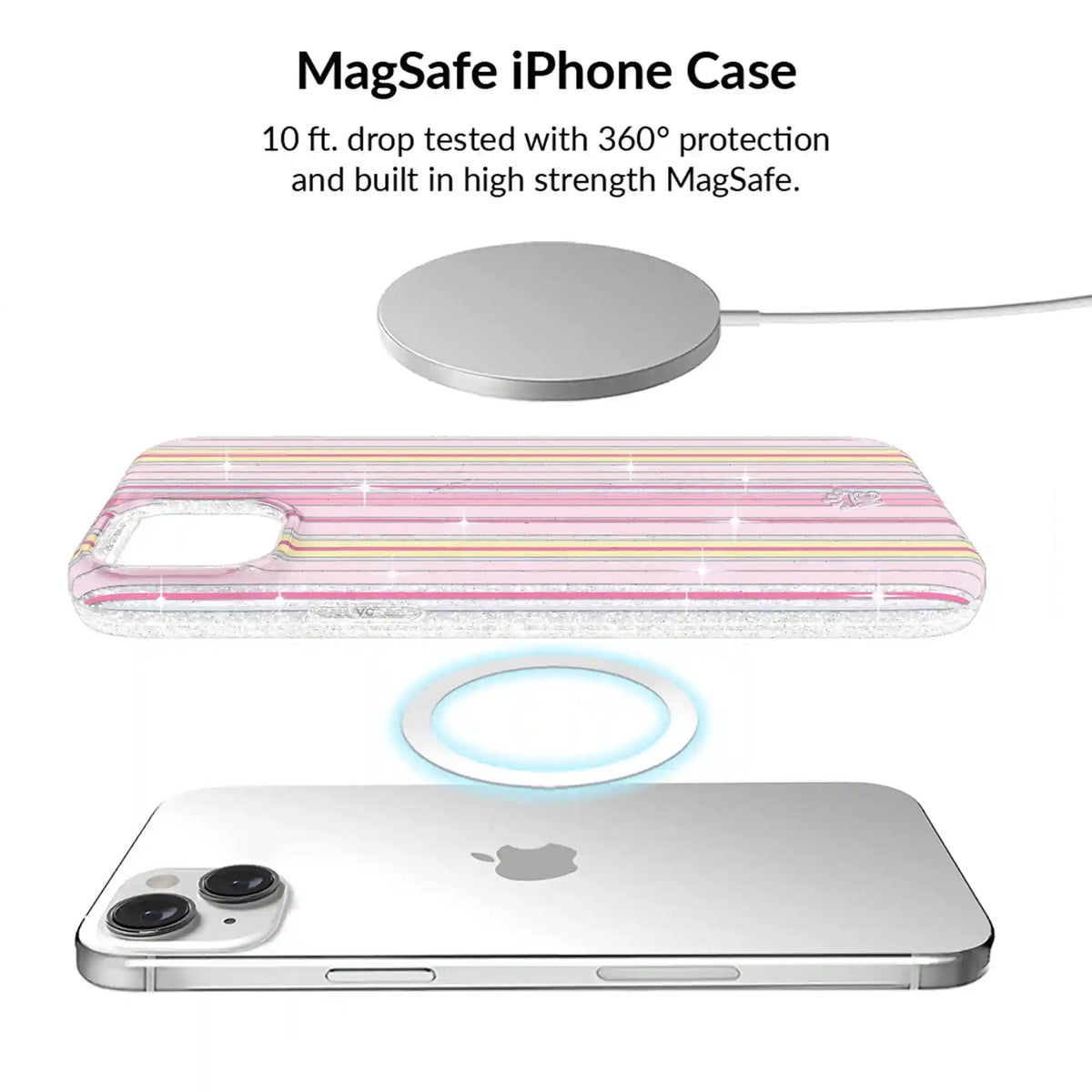 Sunkissed Stripes Glitter iPhone Bundle Set
