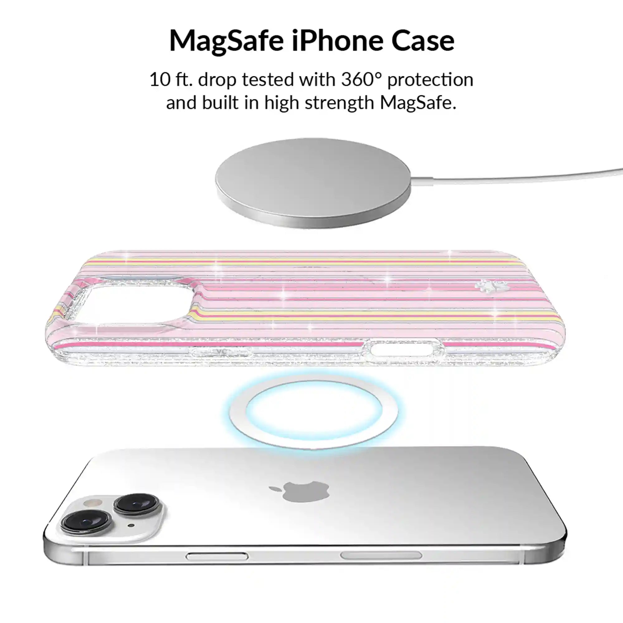 Sunkissed Stripes Glitter iPhone Bundle Set