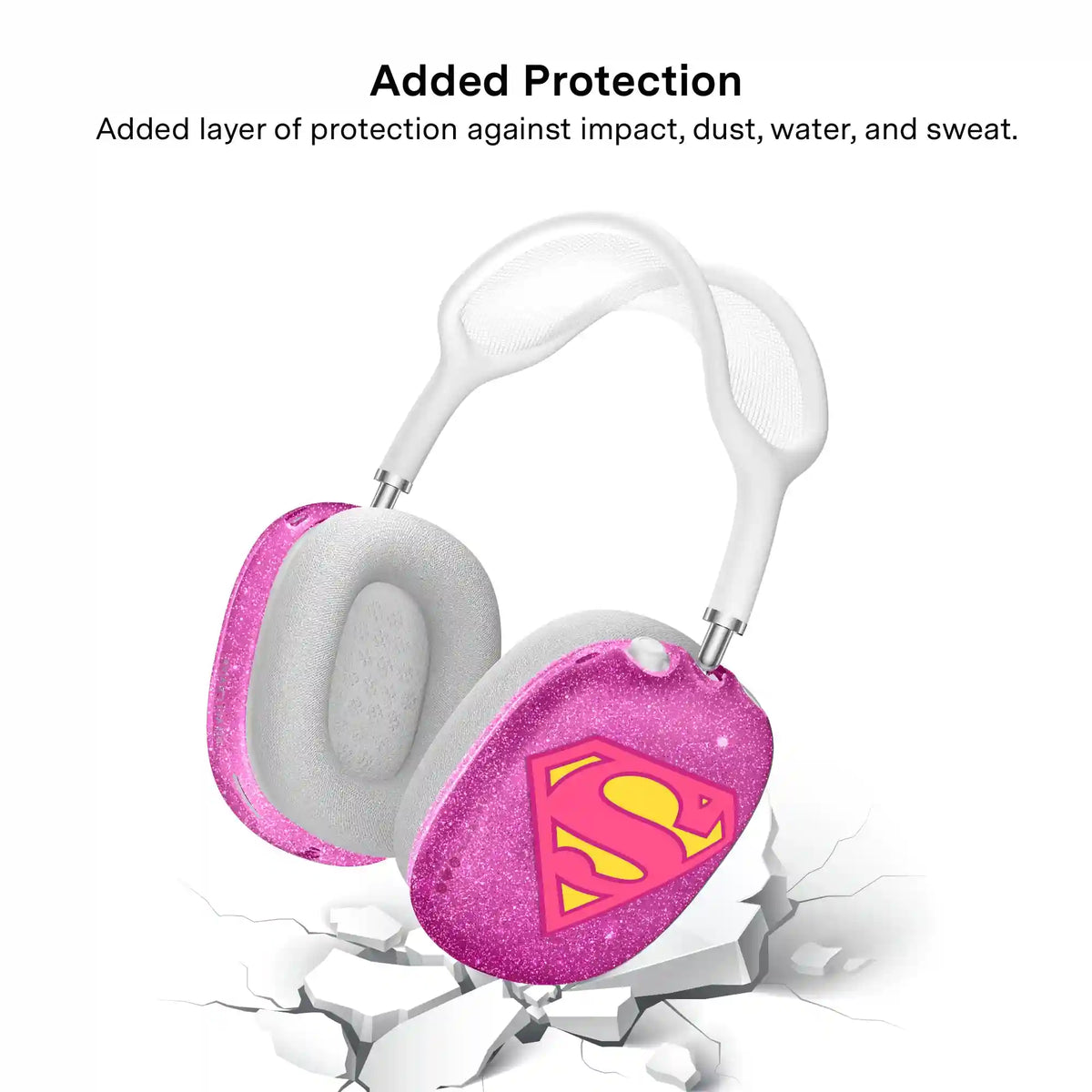 Supergirl Stardust Glitter AirPod Max Case