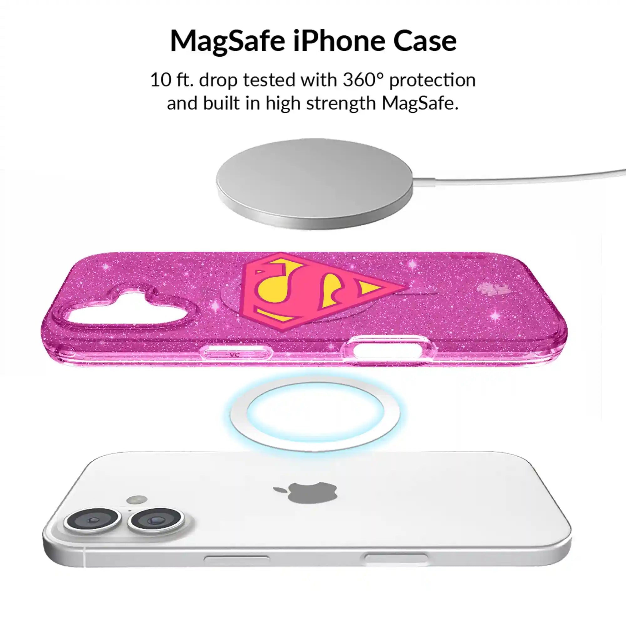 Supergirl Stardust Glitter iPhone Bundle Set