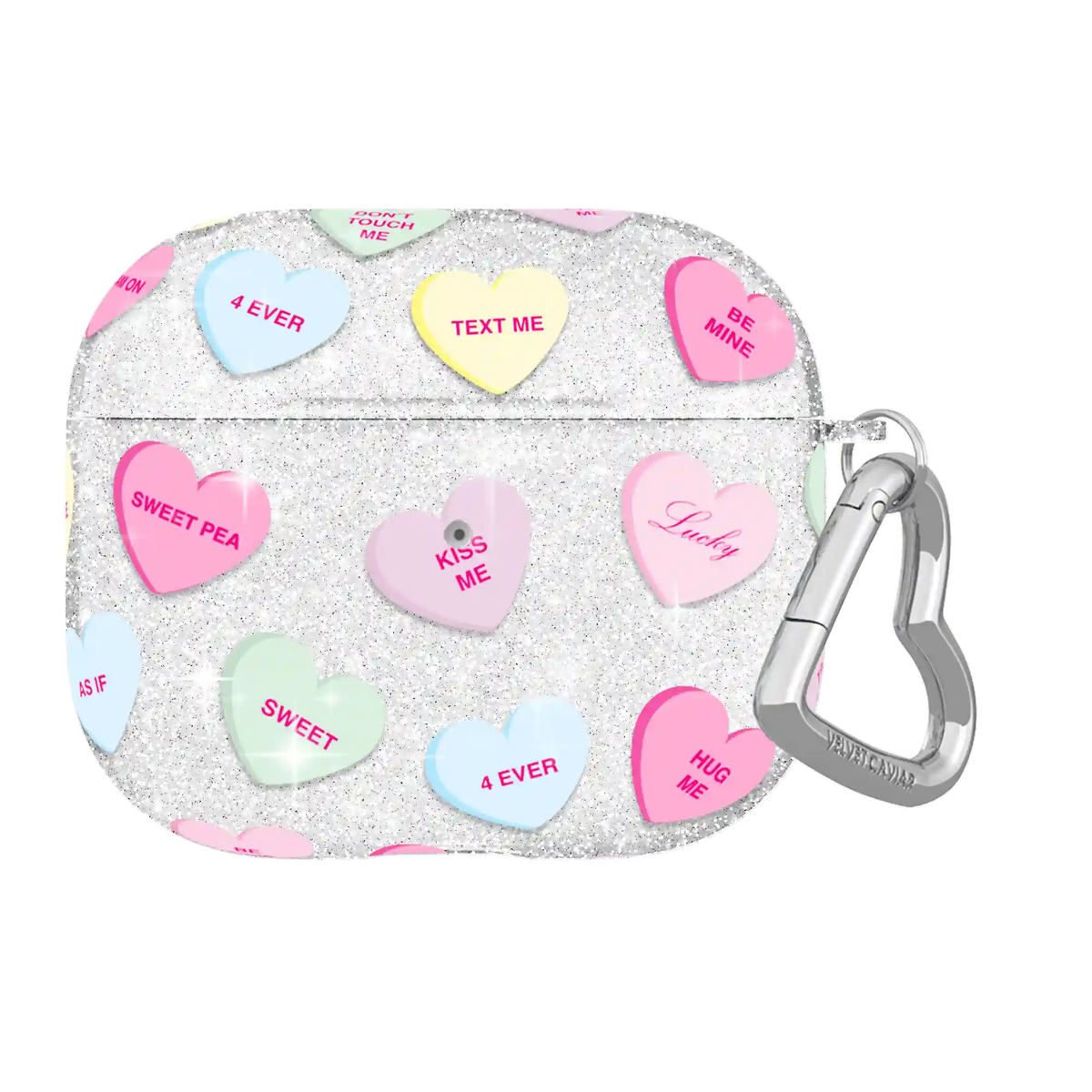 Sweet Hearts Glitter AirPod Case
