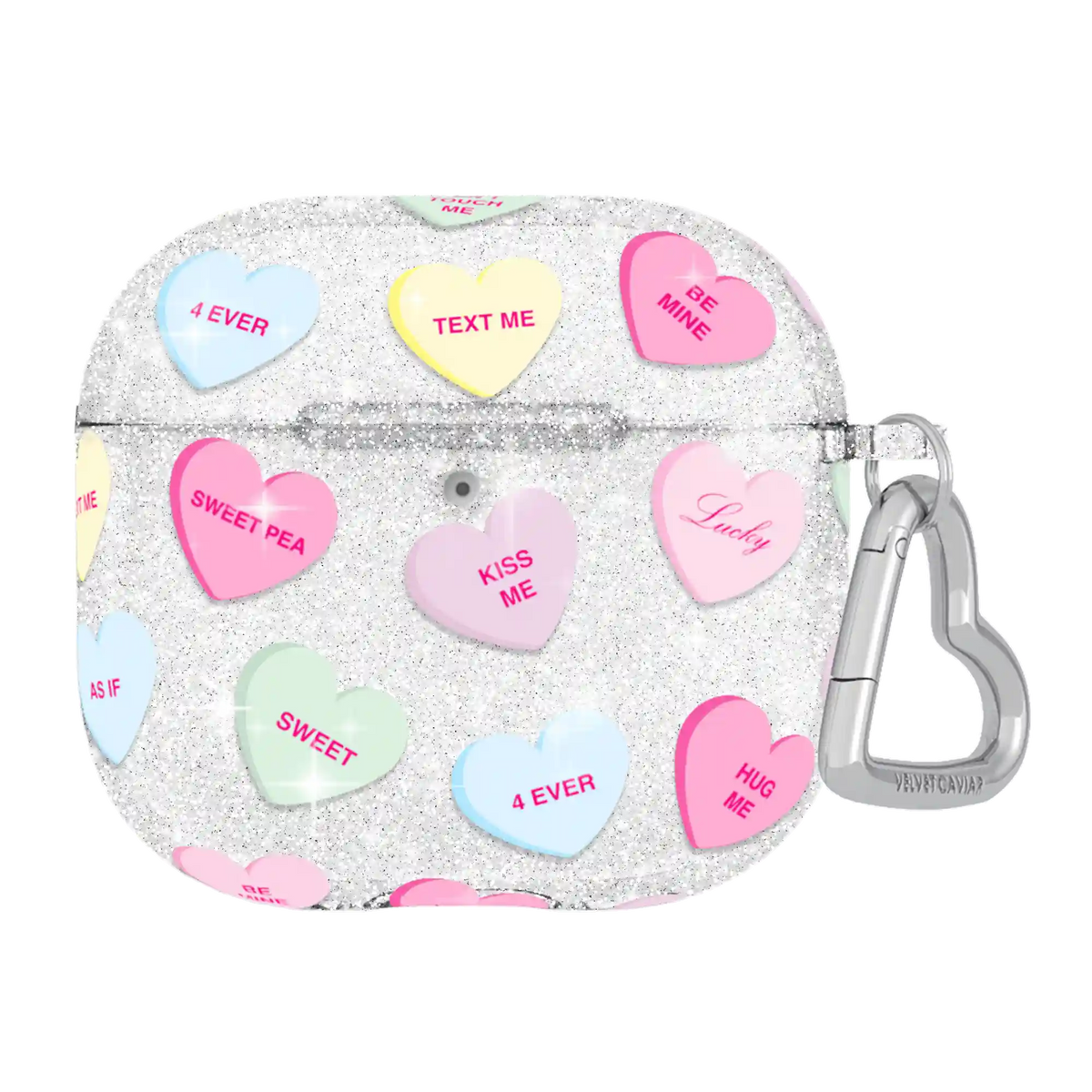 Sweet Hearts Glitter AirPod Case