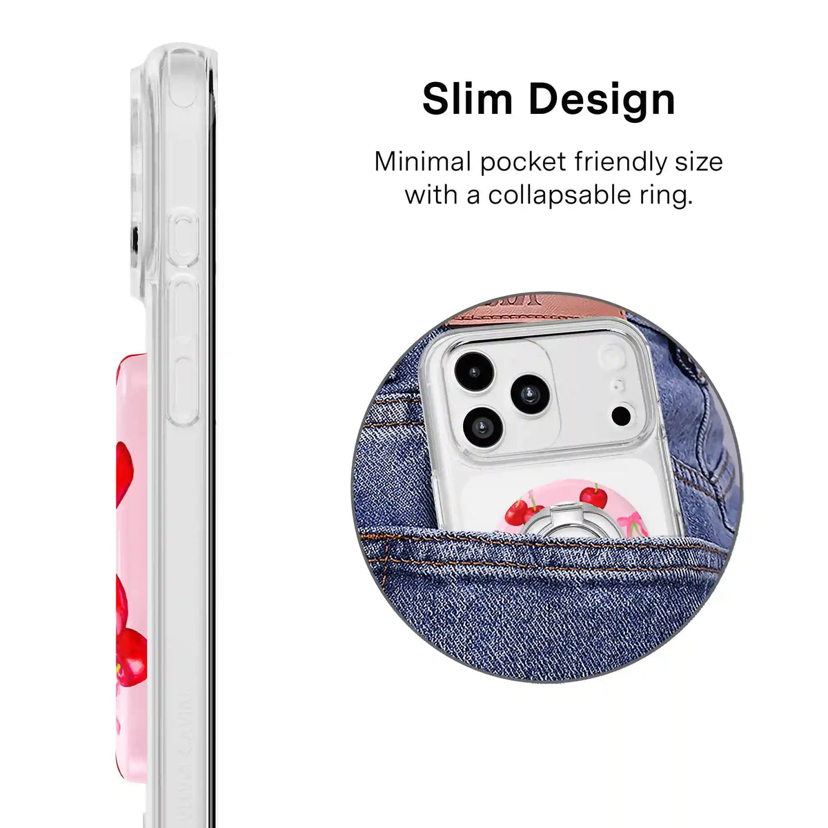 Sweet Cherry MagSafe Grip Ring