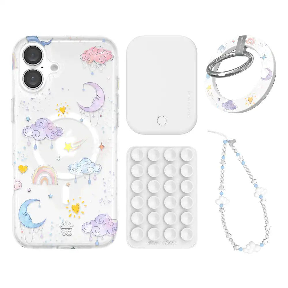 Sweet Dreams Frosted iPhone Bundle Set - Grip