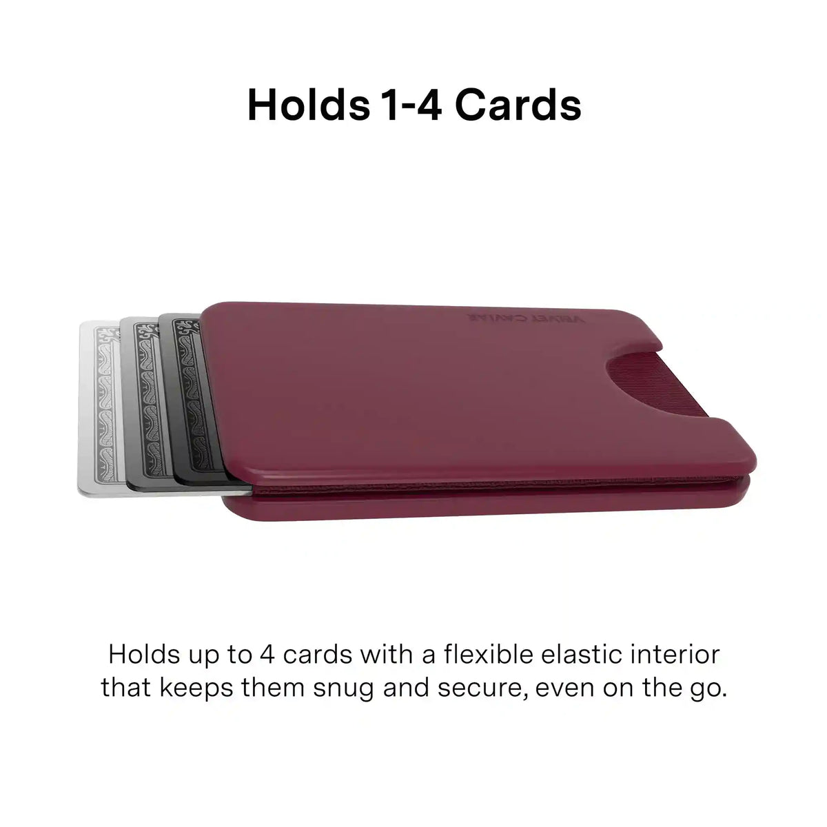 Burgundy 1990 MagSafe Wallet