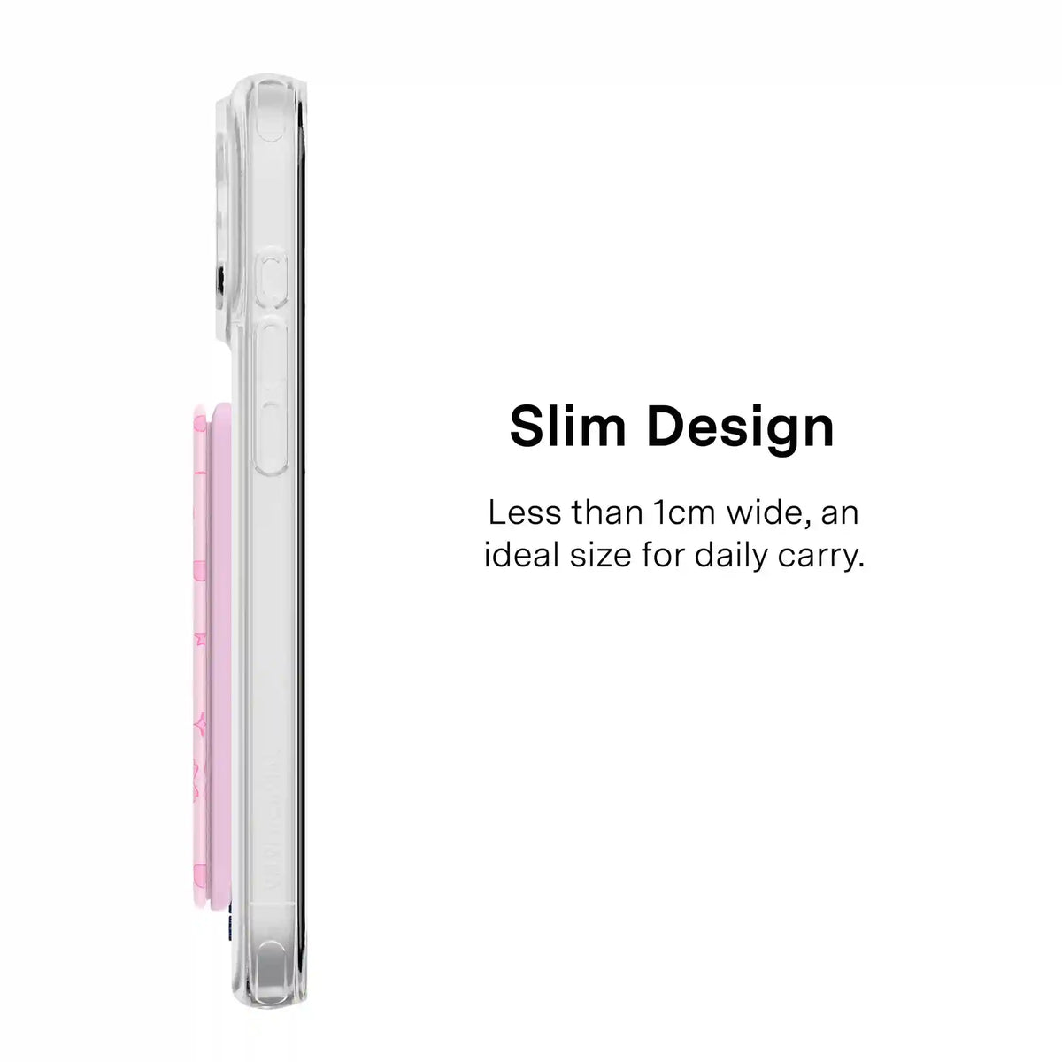 Pink Cherry Blossom MagSafe Wallet