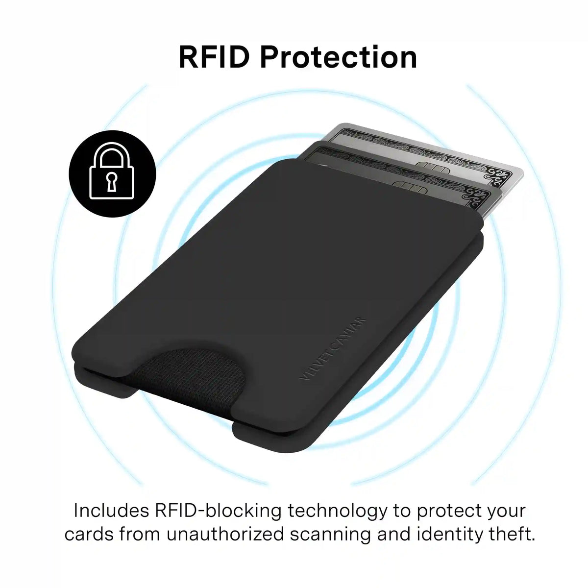 Just Black MagSafe Wallet