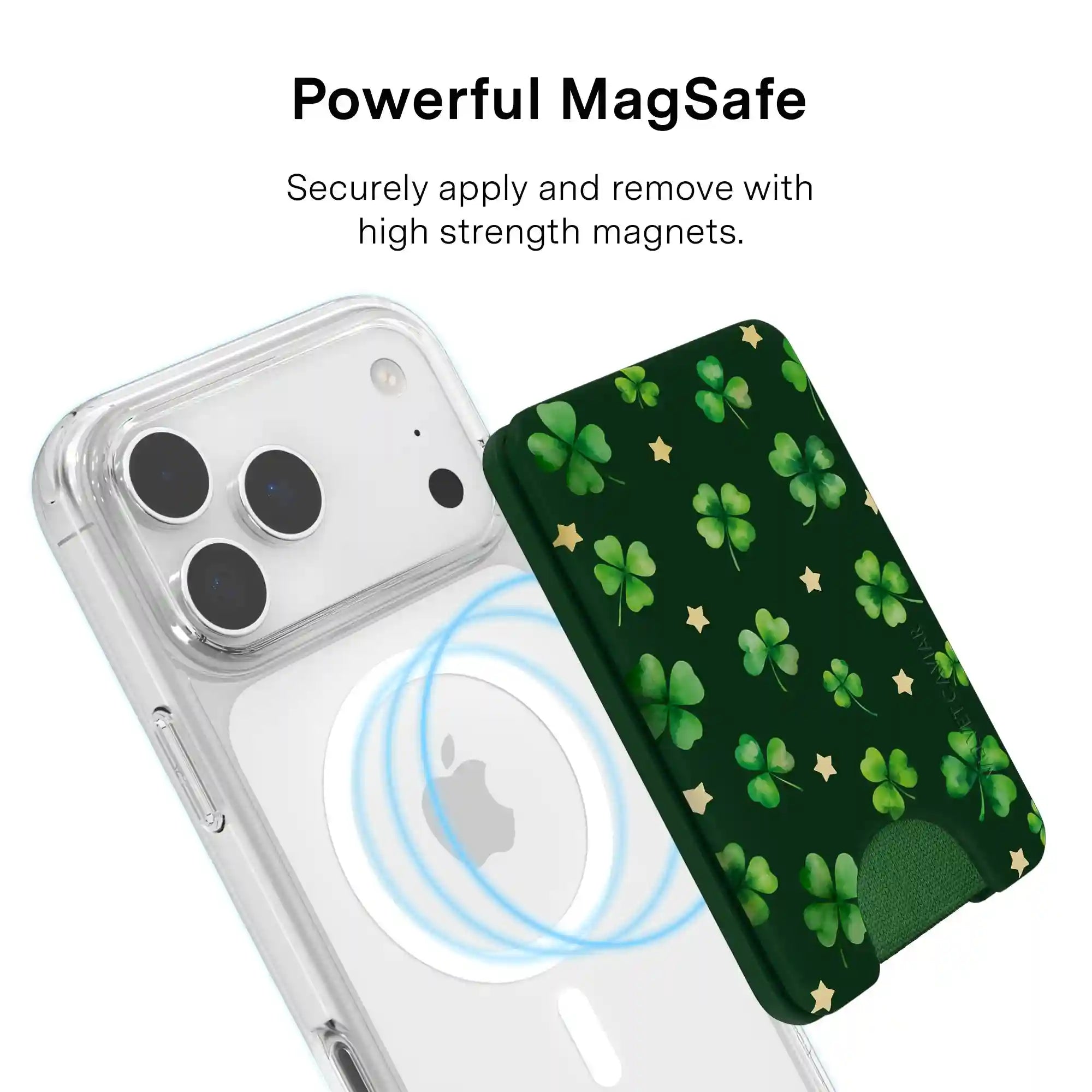 Lucky Clover MagSafe Wallet