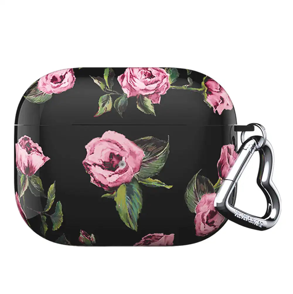 Pink Rose Floral AirPod Case