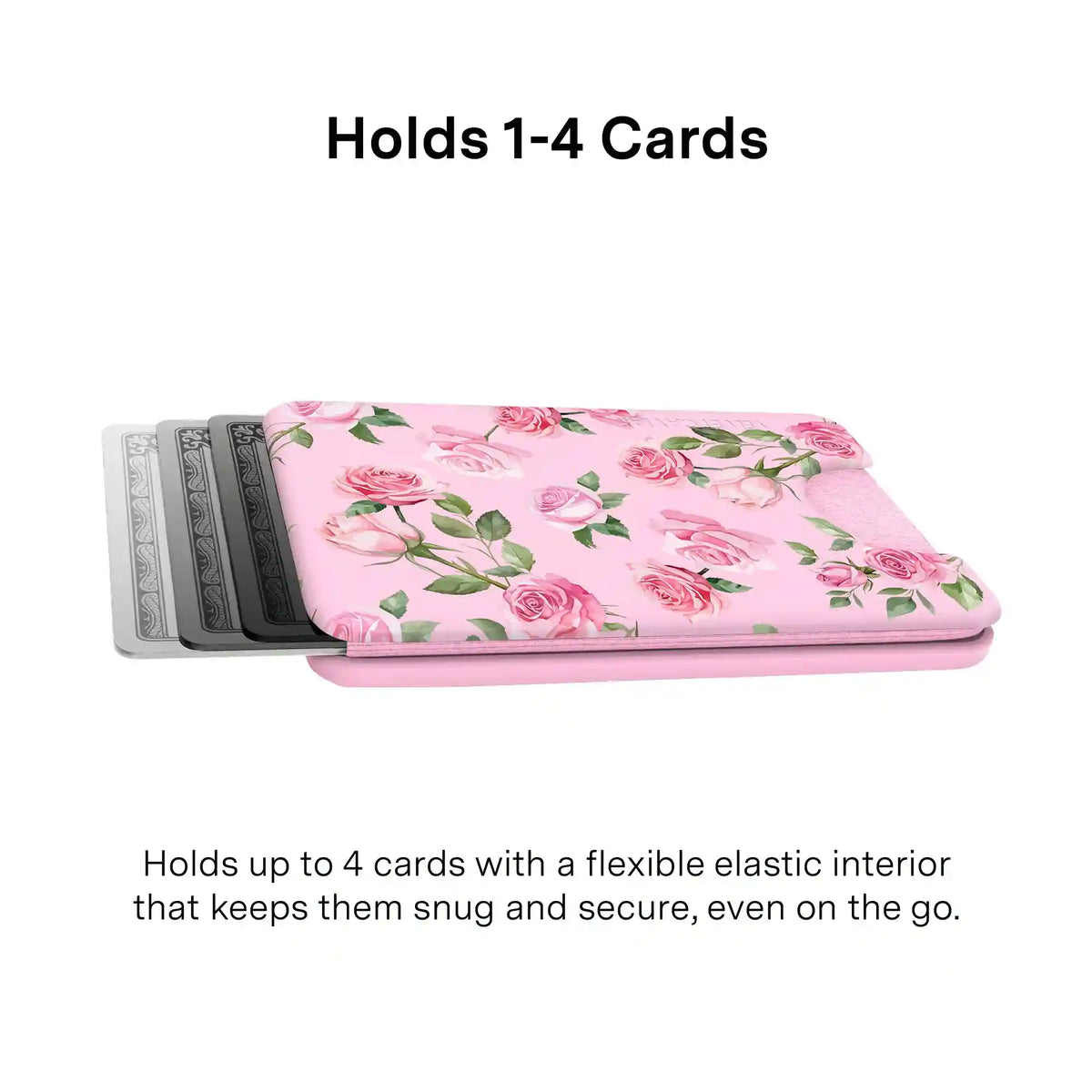 Baby Pink Roses MagSafe Wallet