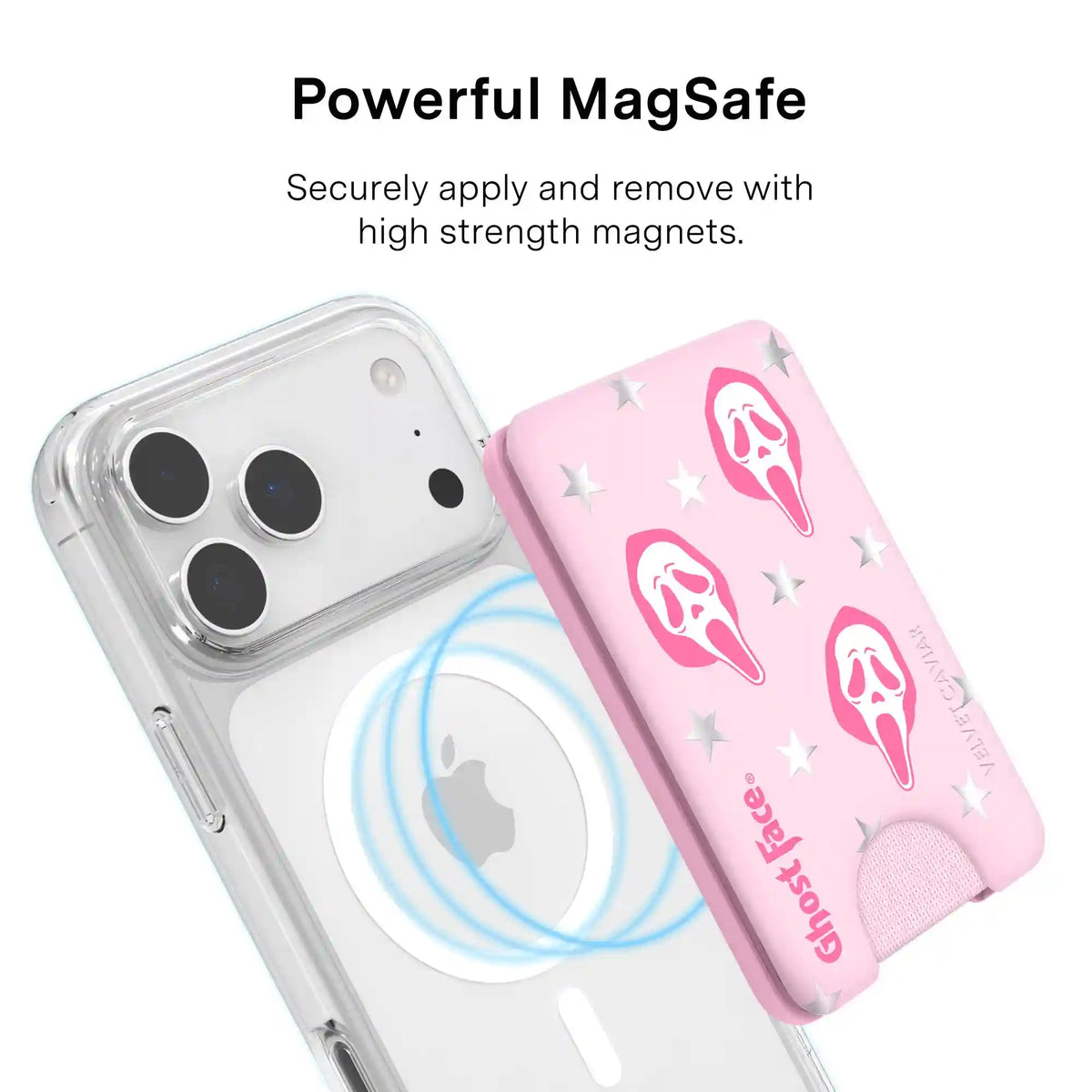 Ghost Face Call Me Pink MagSafe Wallet
