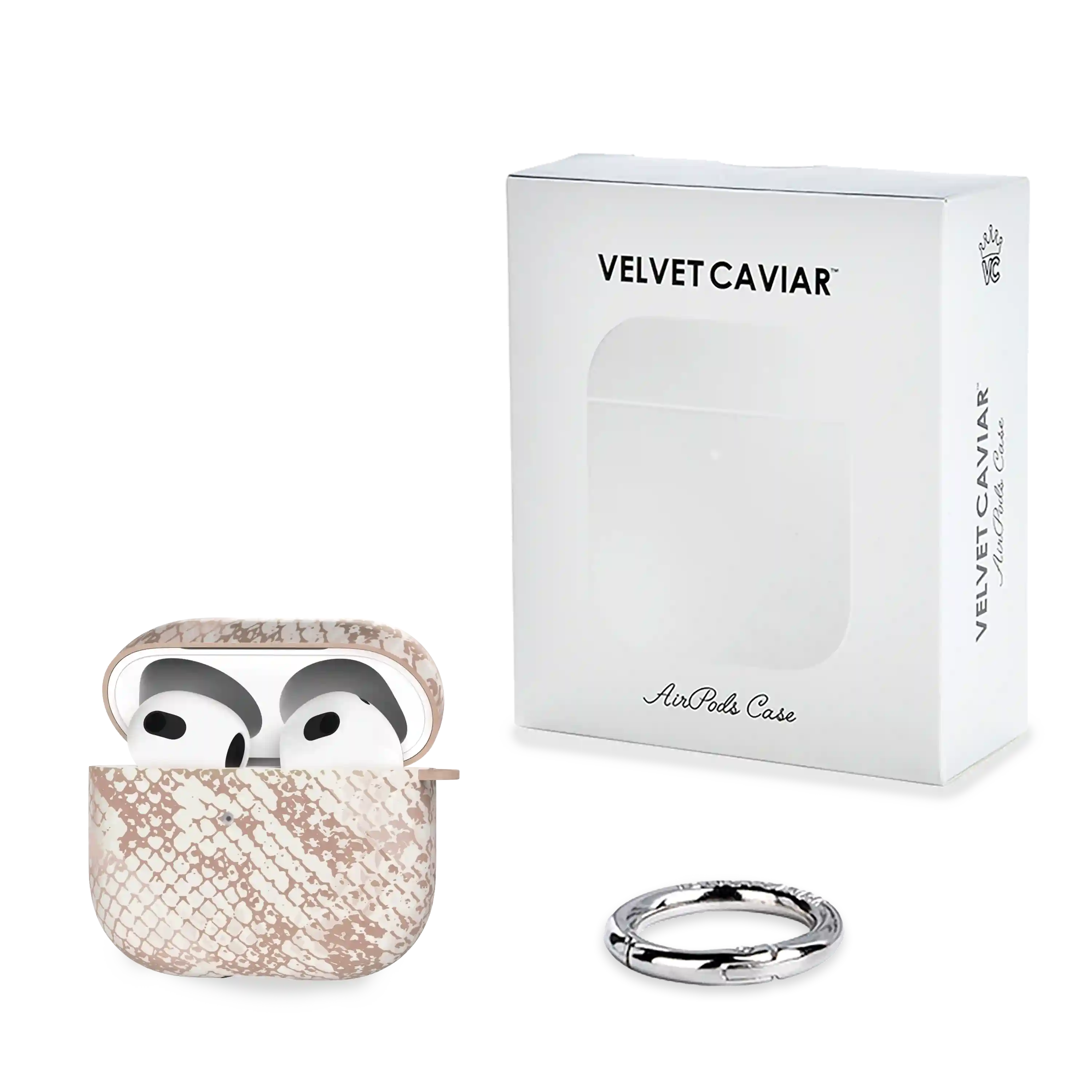 Nude Python AirPod Case
