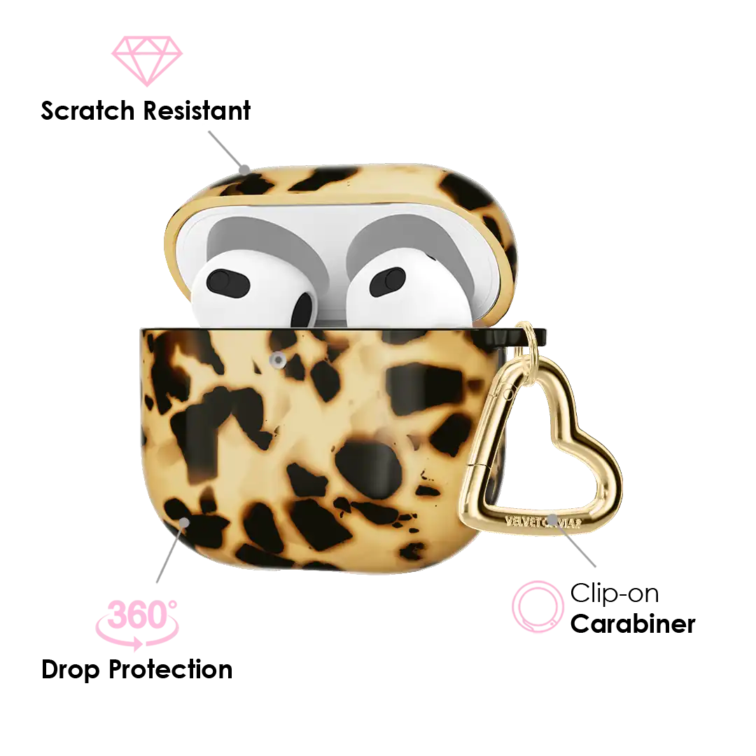 Blonde Tort AirPod Case