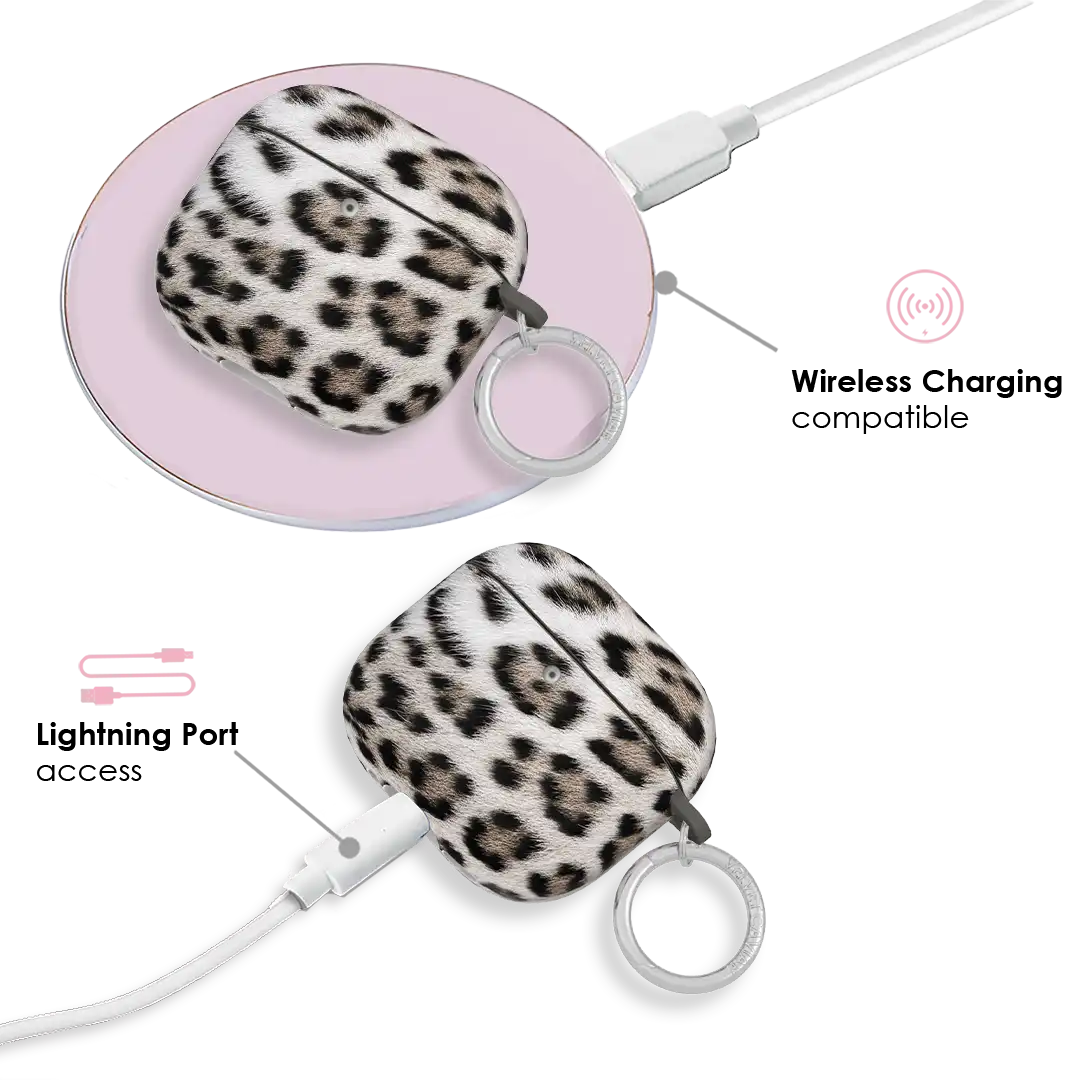 Arctic Leopard AirPod Case