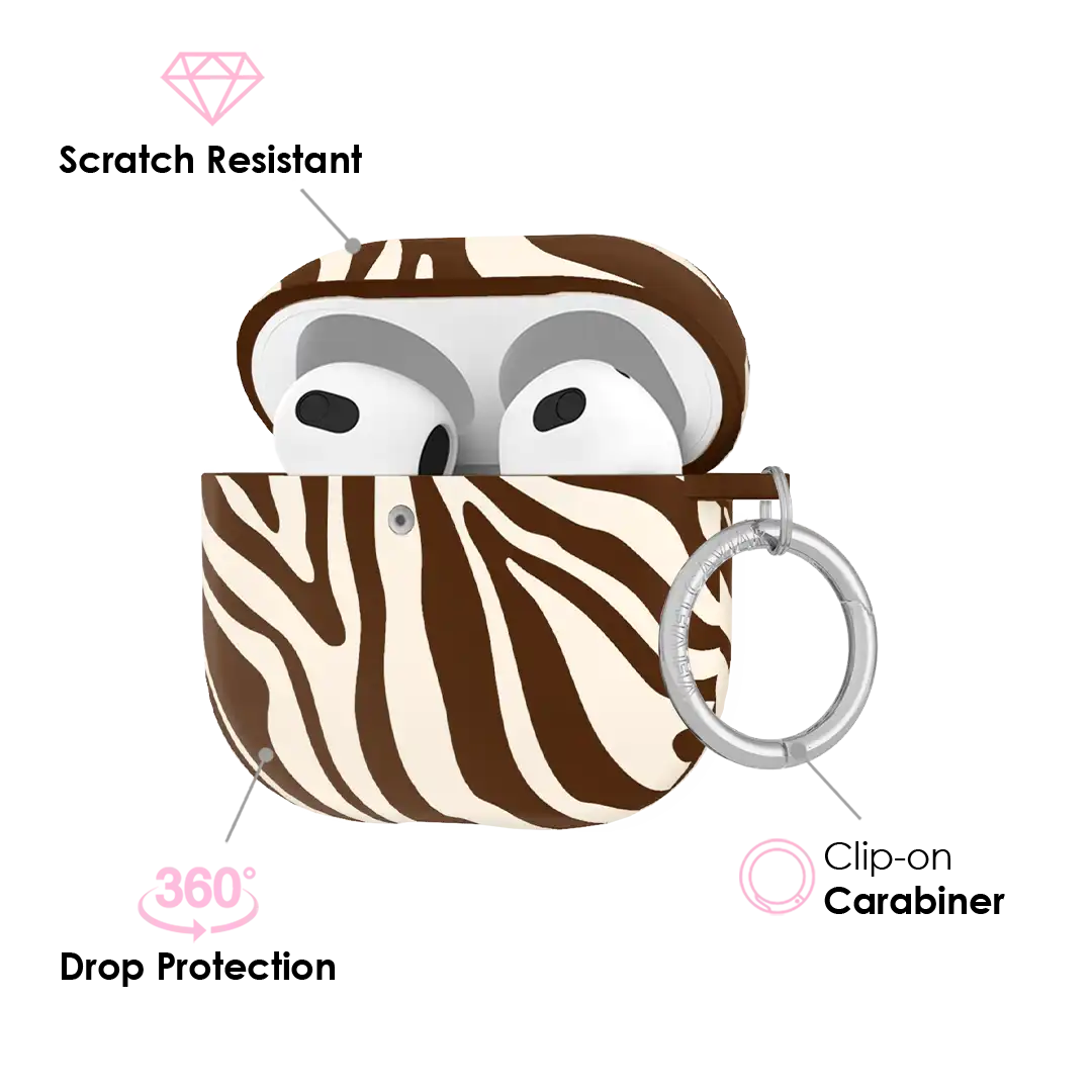 Coco Zebra AirPod Case