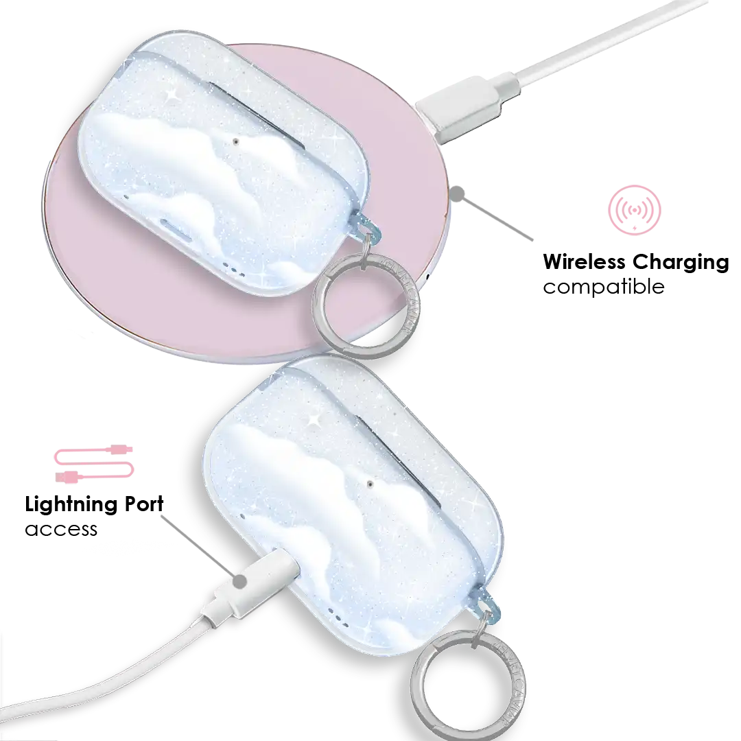 In the Clouds Stardust AirPod Case