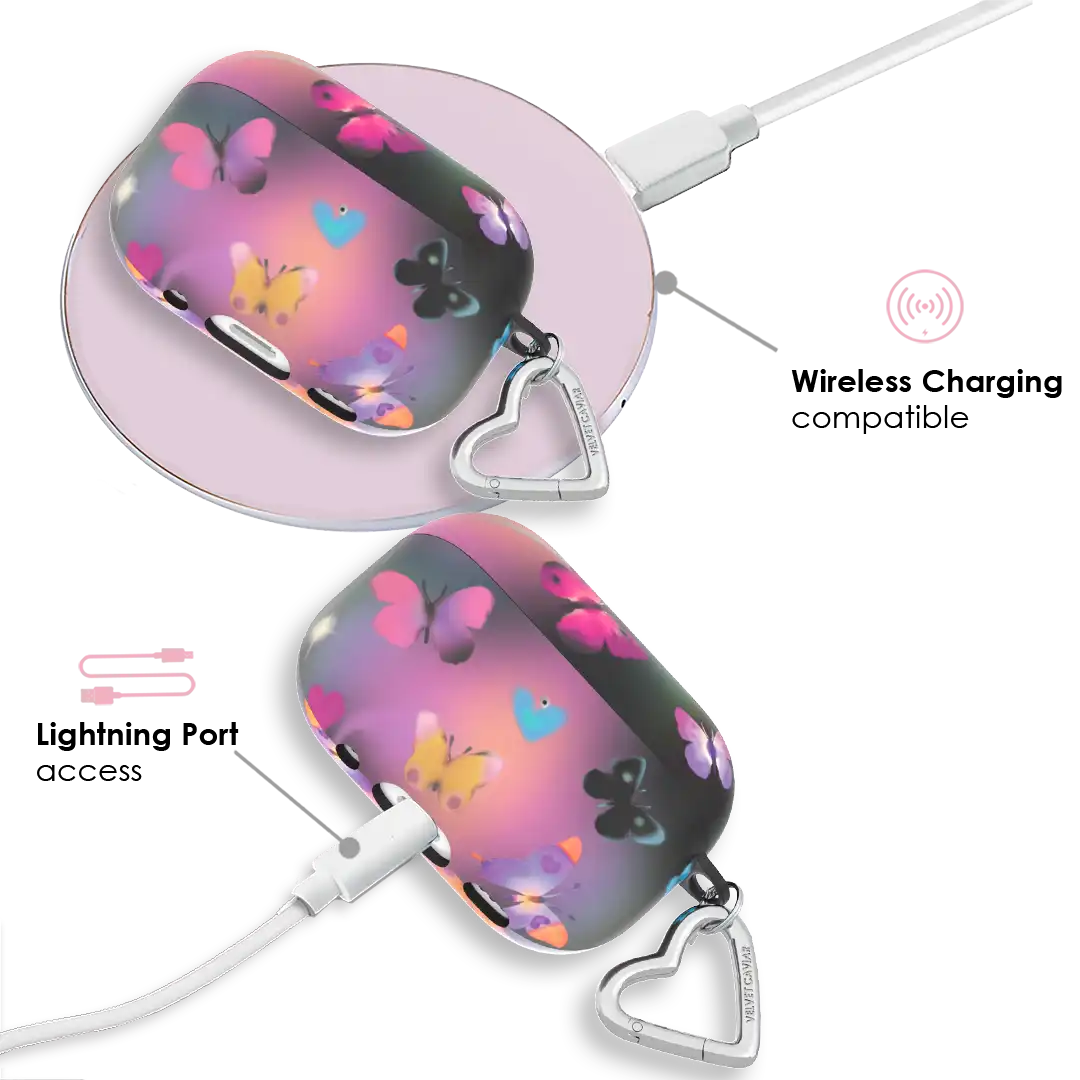 Aurora Butterfly AirPod Case