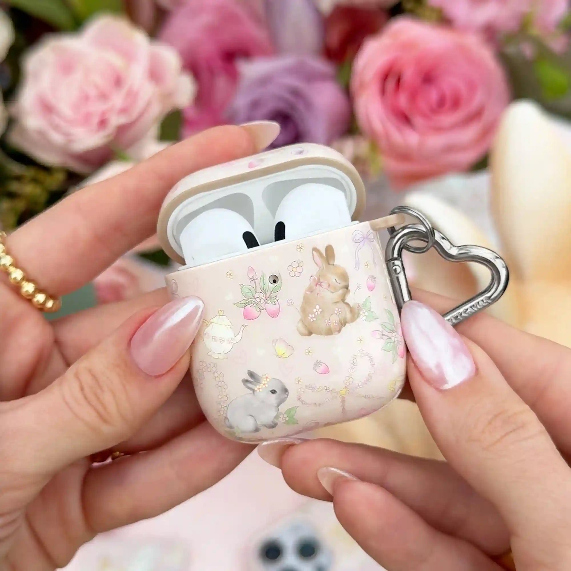 Bunnies & Bows AirPod Case