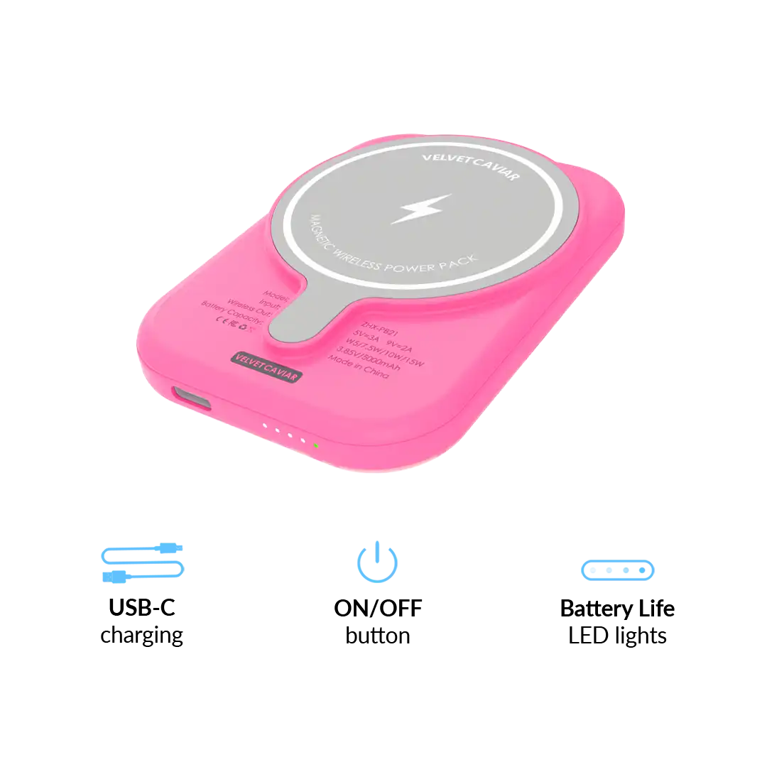 Sherbet Stars Portable MagSafe Charger Power Pack