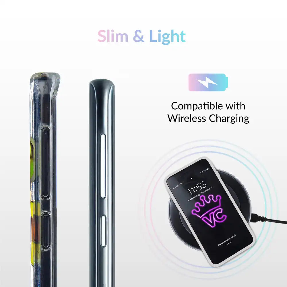 Avocado Clear Samsung Galaxy Case