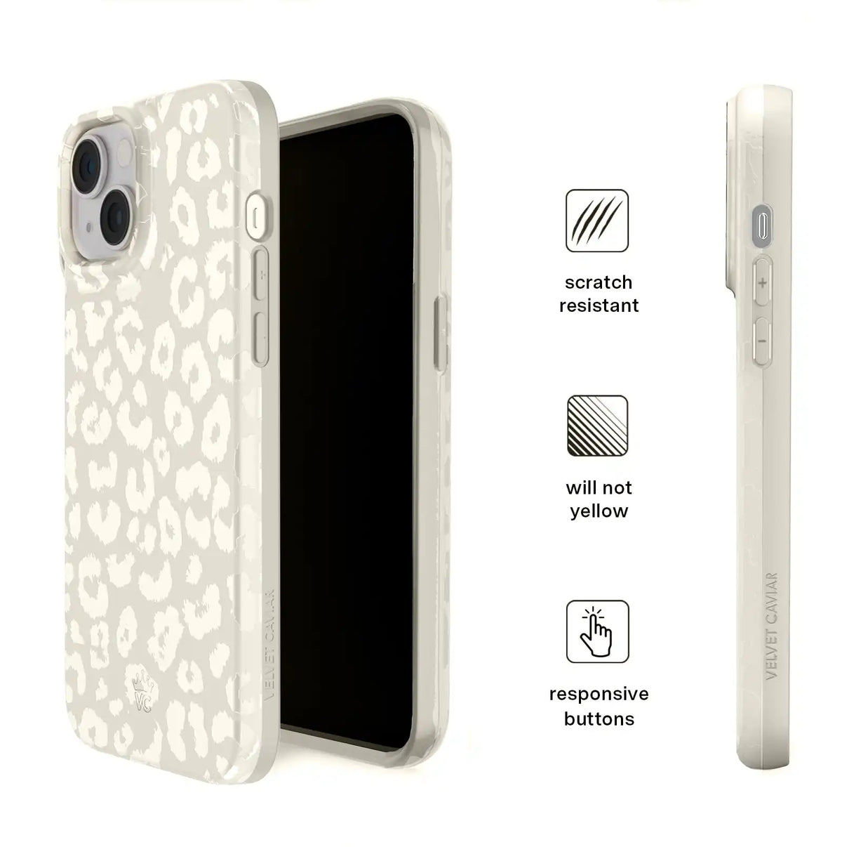Stone Leopard iPhone Case