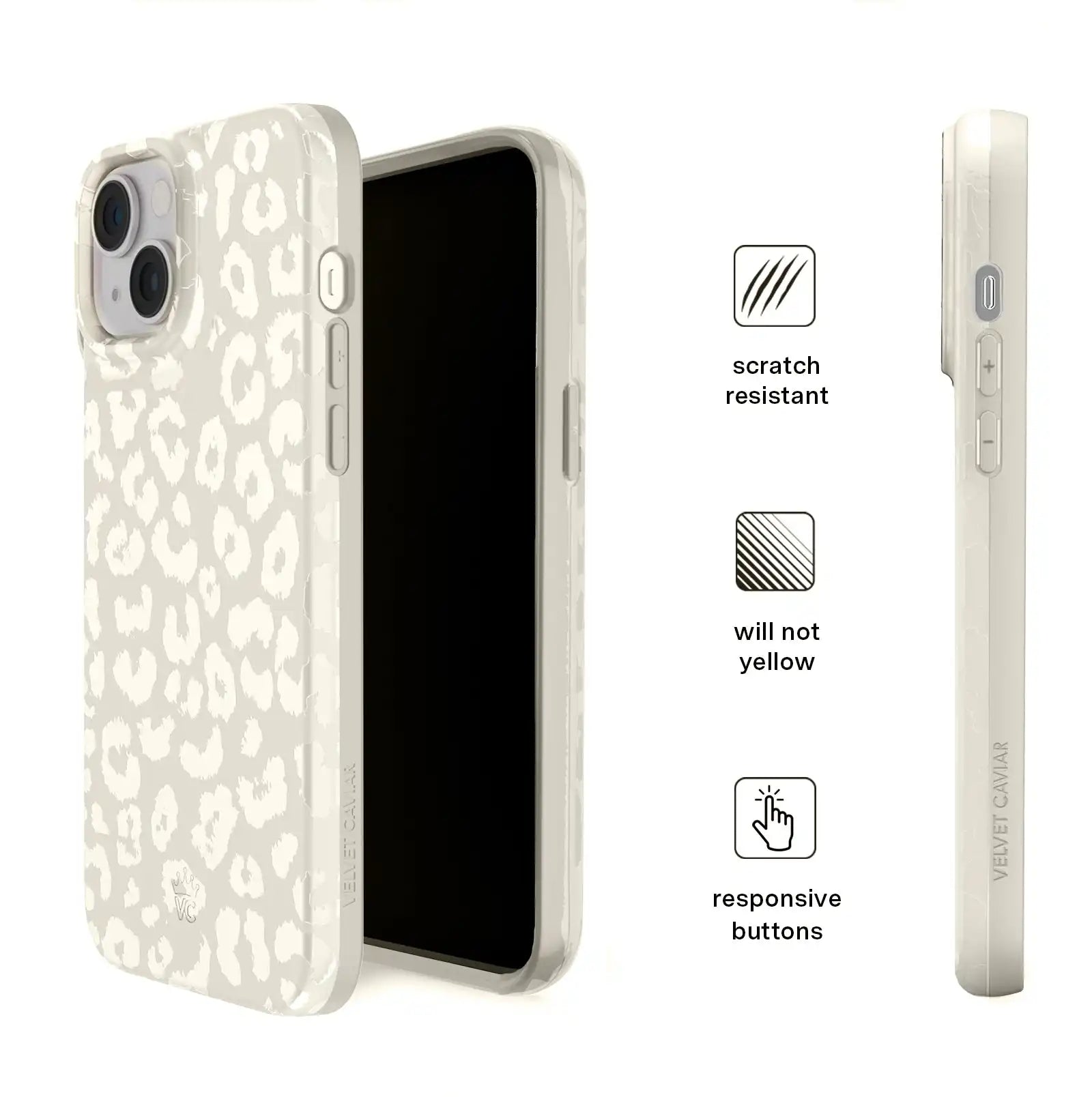 Stone Leopard iPhone Case