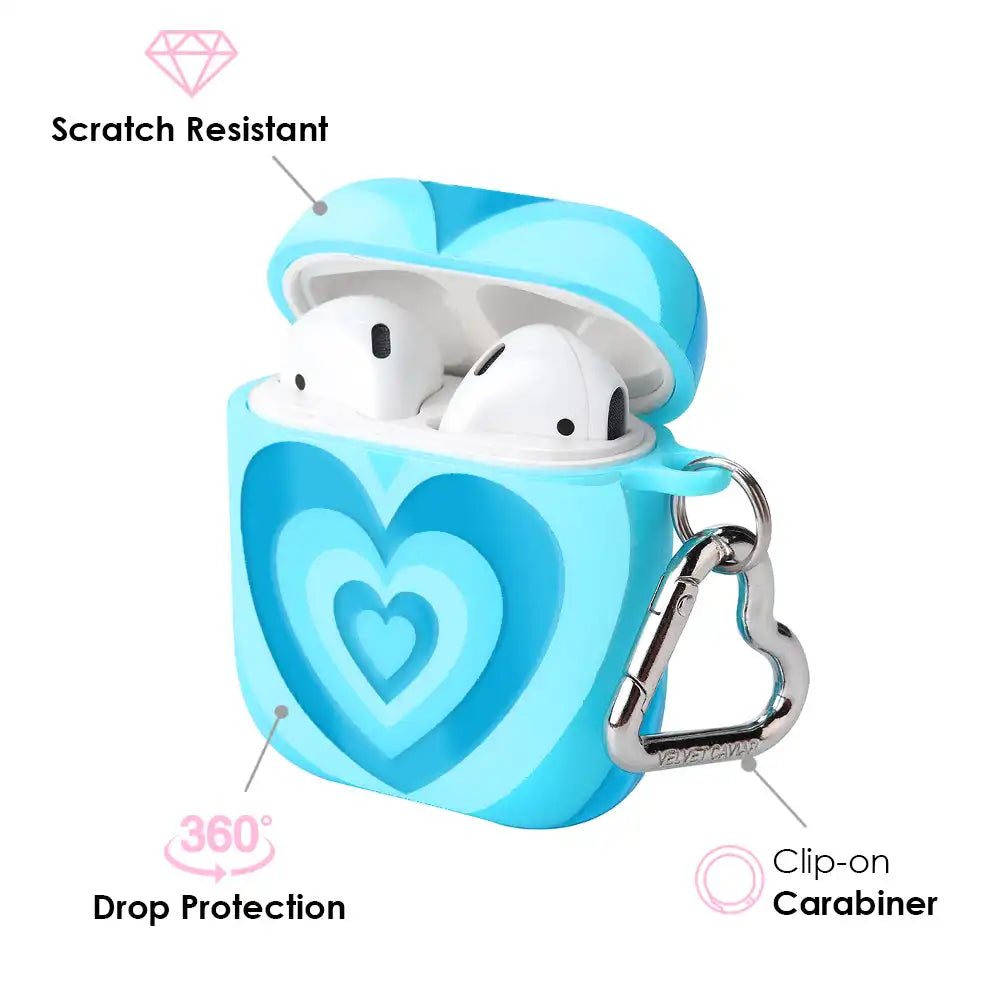Blue Sweethearts AirPod Case