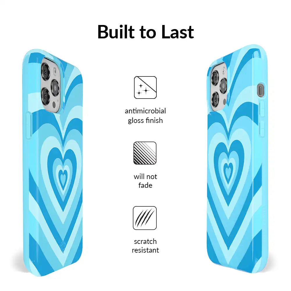 Blue Sweethearts iPhone Case