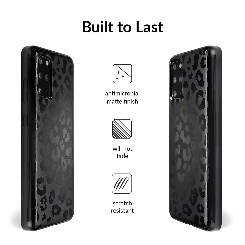 Black Leopard Samsung Case