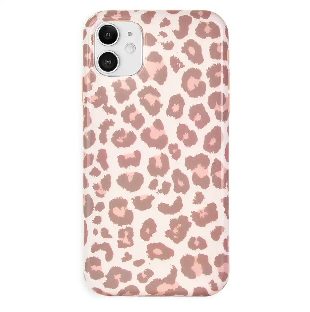 Blush Leopard iPhone Case