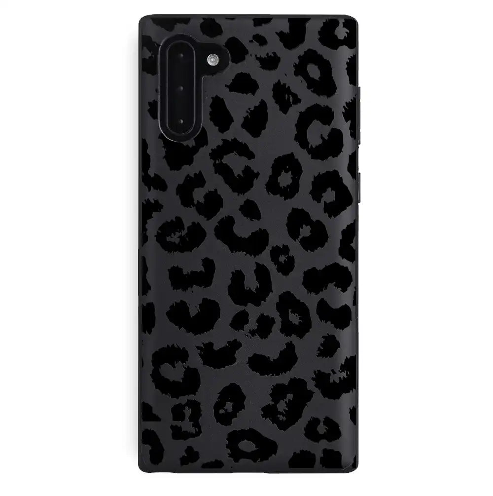 Black Leopard Samsung Case