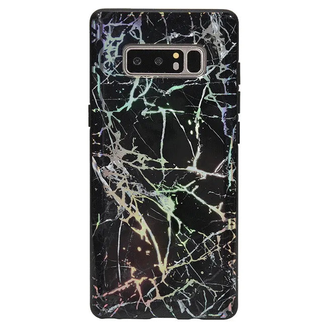 Holo Black Marble Samsung Galaxy Case
